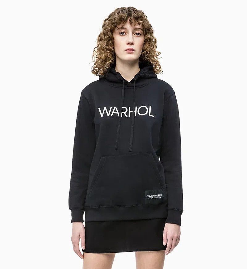 Andy Warhol × Calvin Klein 205W39NYC Calvin Klein Andy Warhol Raf Simons Black Hoodie Sweatshirt Size US XL / EU 56 / 4 - 17 Thumbnail