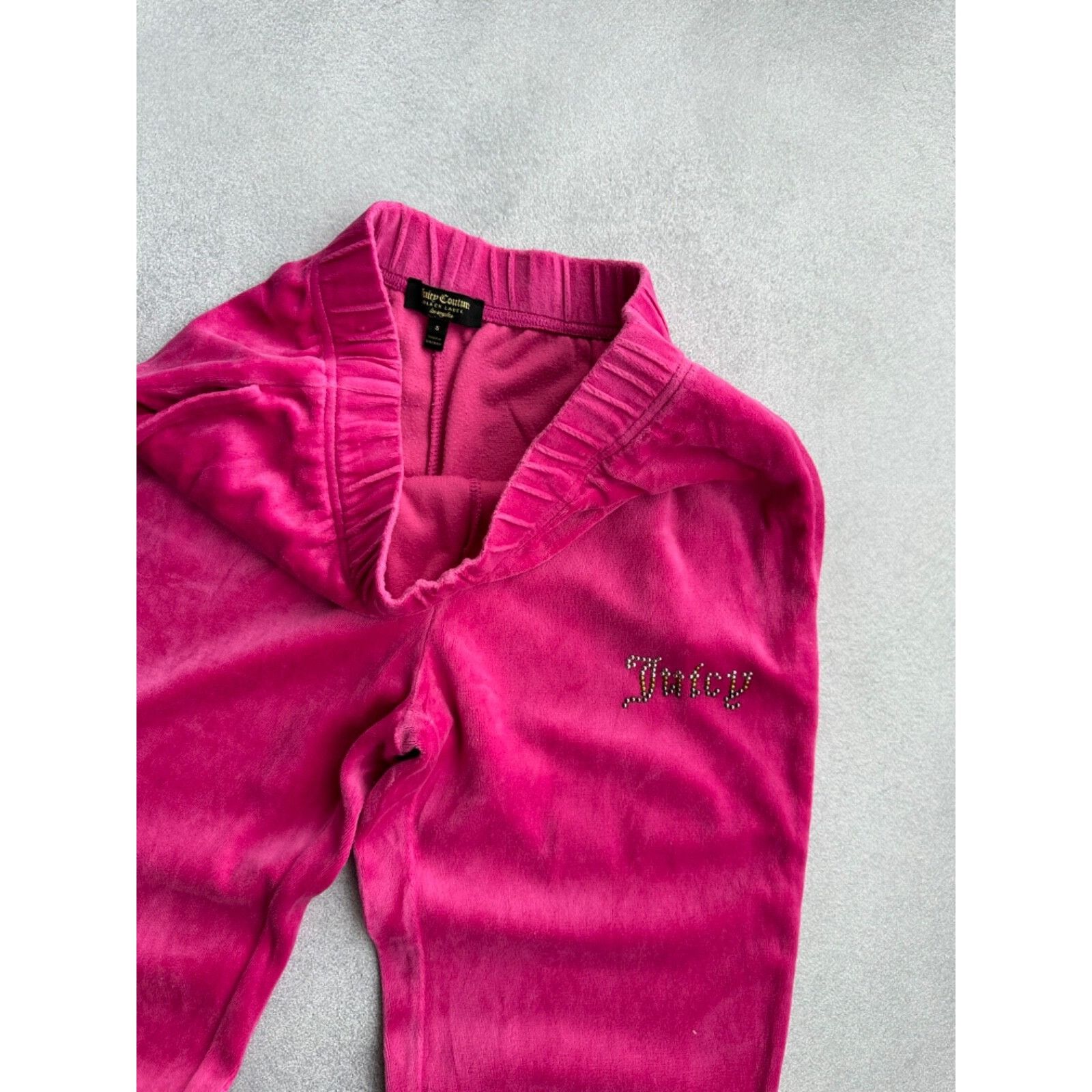 Juicy Couture VTG Juice Couture Pink Velour Woman Tracksuit Size S / US 4 / IT 40 - 17 Thumbnail