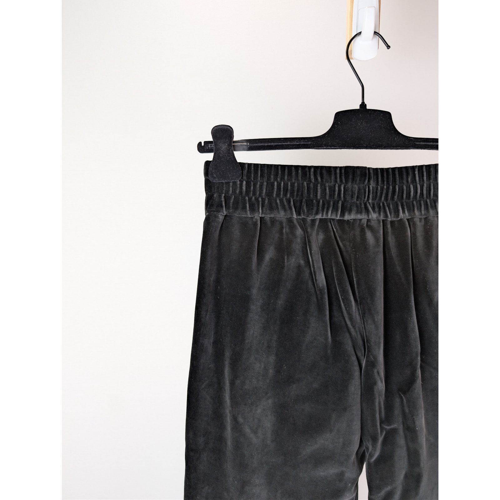 Palm Angels o1rshd1 Q:2 / Velvet Track Pants in Black / White Size US 34 / EU 50 - 15 Thumbnail