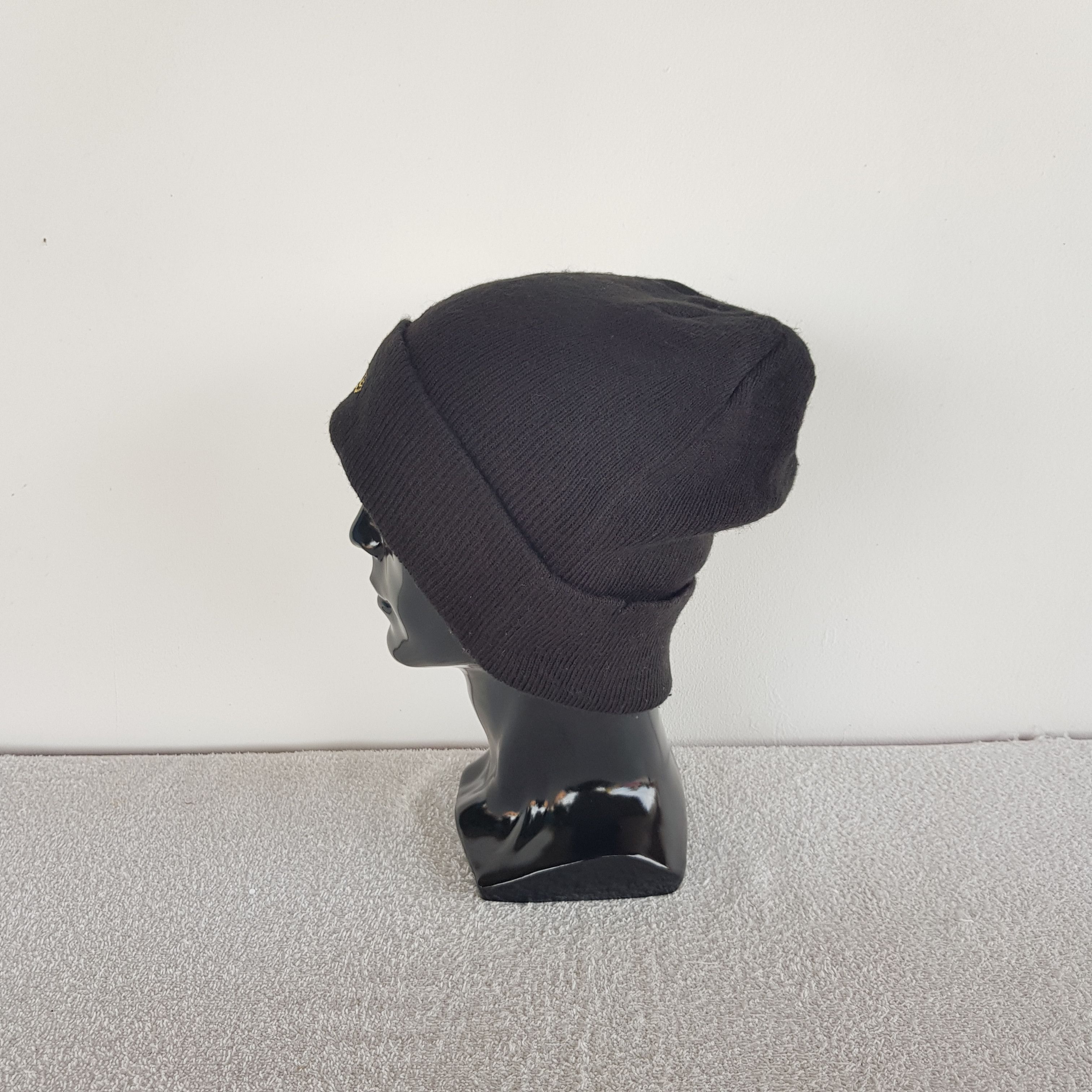 Japanese Brand Vintage New Era Beanie Small Logo Ribbed Snow Caps Hats. Size ONE SIZE - 4 Thumbnail