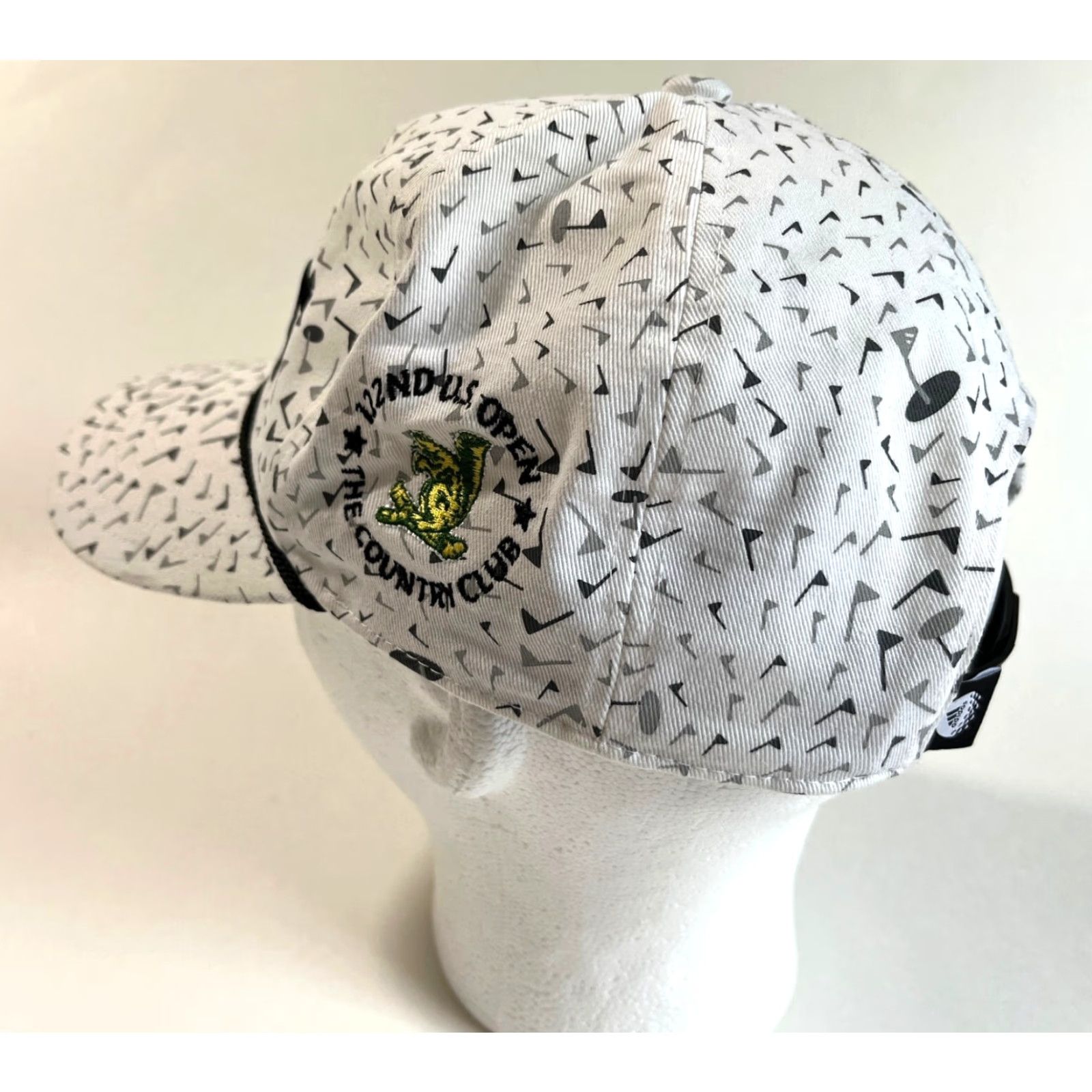 Adidas Adidas Golf 122nd U.S. Open The Country Club Snapback Hat Unisex Adults One Size White Cotton Canvas Adjustable Golf Hat Size ONE SIZE - 7 Thumbnail