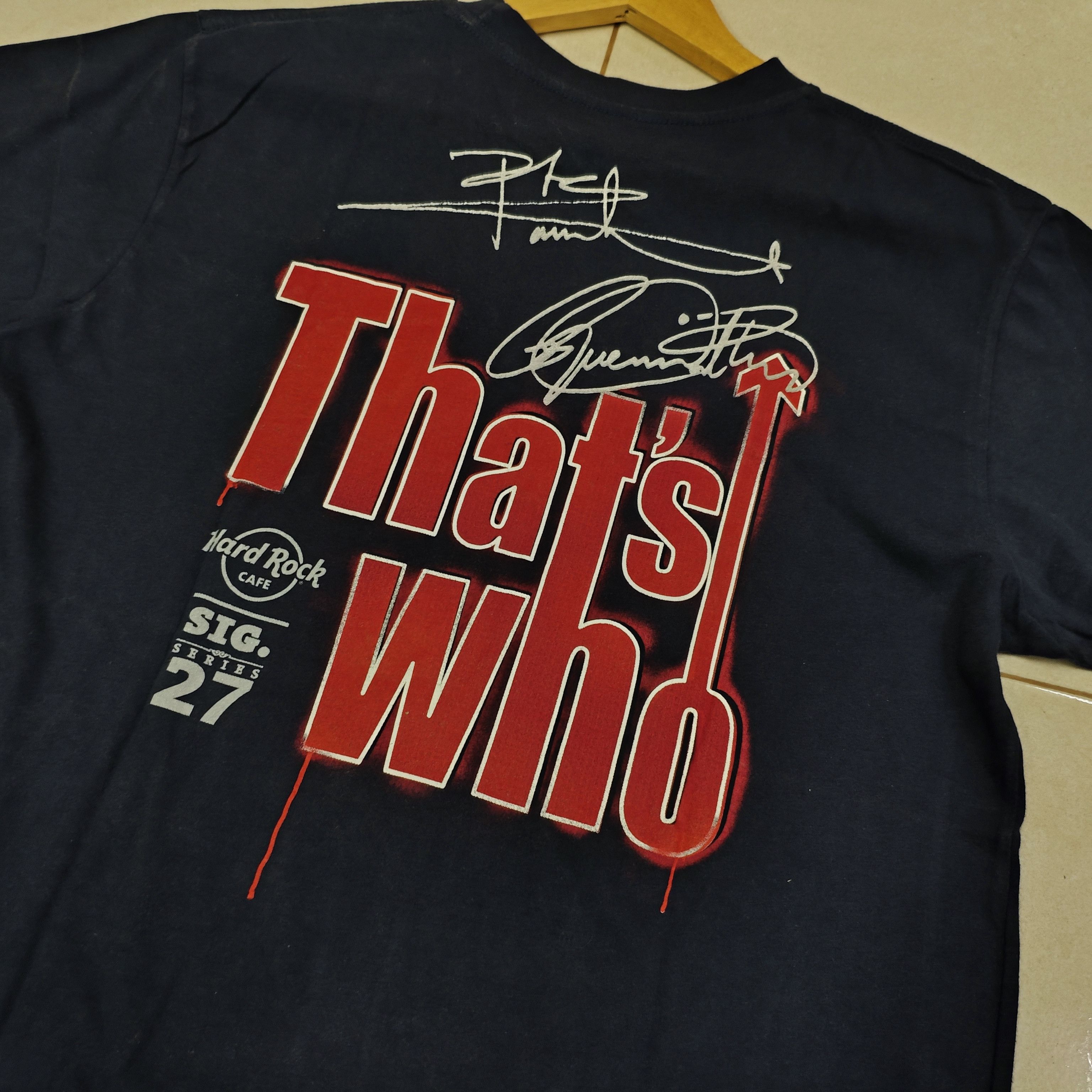 Band Tees THE WHO X HARD ROCK CAFE Bali Signature Series 27 Tee Size US M / EU 48-50 / 2 - 6 Thumbnail
