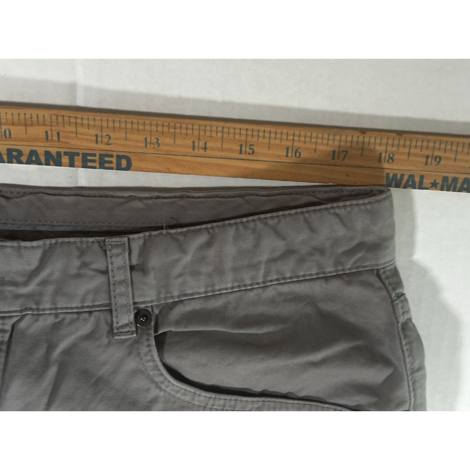 Saks Fifth Avenue Saks Fifth Avenue Gray Chino Canvas Pants Sz36 Casual Size US 36 / EU 52 - 9 Thumbnail