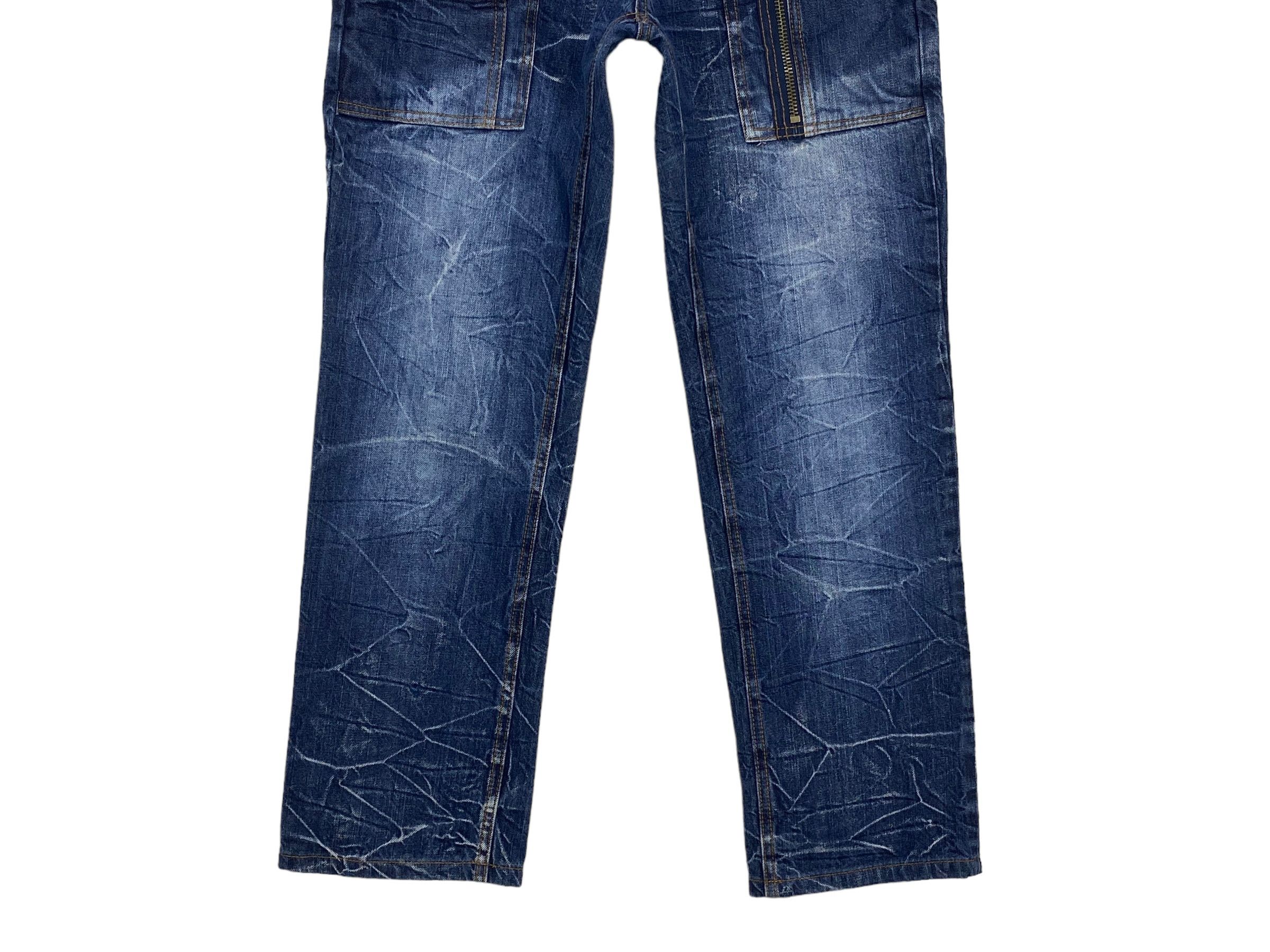 Japanese Brand Nylaus Baker Pocket Jeans Size US 29 - 4 Thumbnail