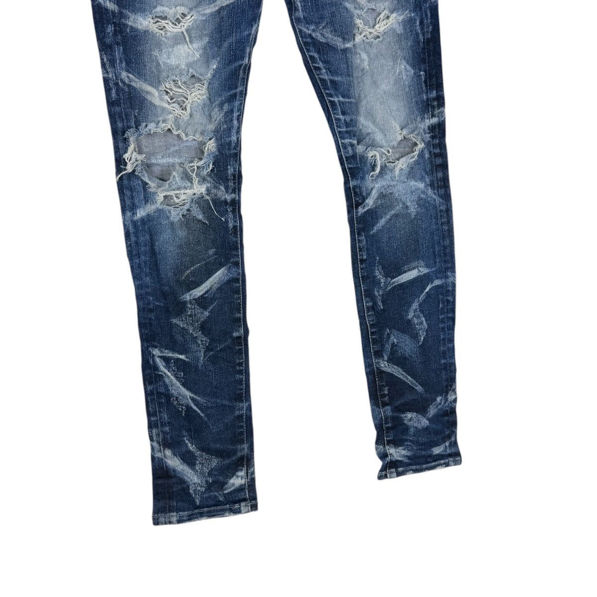 CIVARIZE ☀️CIVARIZE DISTRESSED SLIM FIT DENIM JEANS PANT Size US 30 / EU 46 - 6 Thumbnail