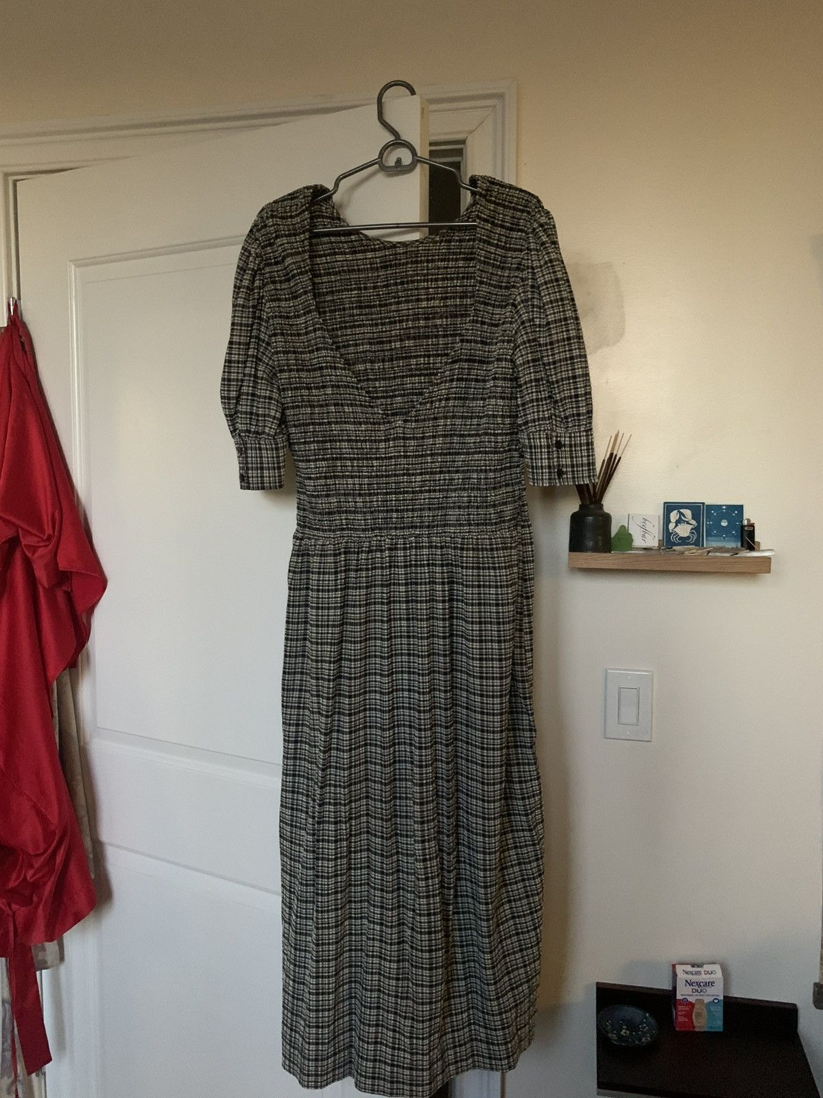 Ganni Ganni dress / black and white Size XL / US 12-14 / IT 48-50 - 3 Thumbnail
