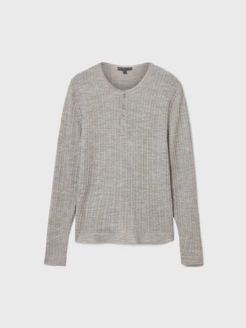 John Varvatos Michelle Henley XXL Size US XXL / EU 58 / 5 - 6 Thumbnail