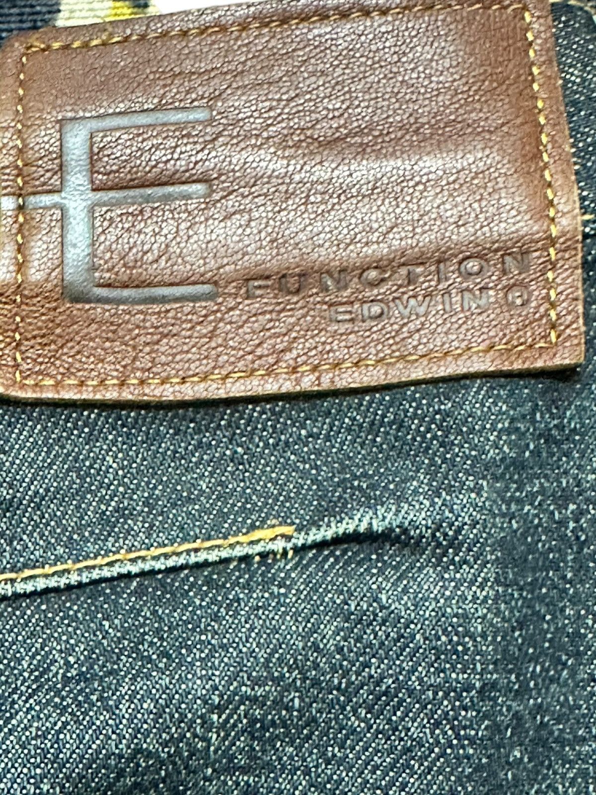 Edwin Vintage E-Function Edwin Curly Mudwash Ripped Denim Size US 30 / EU 46 - 9 Thumbnail