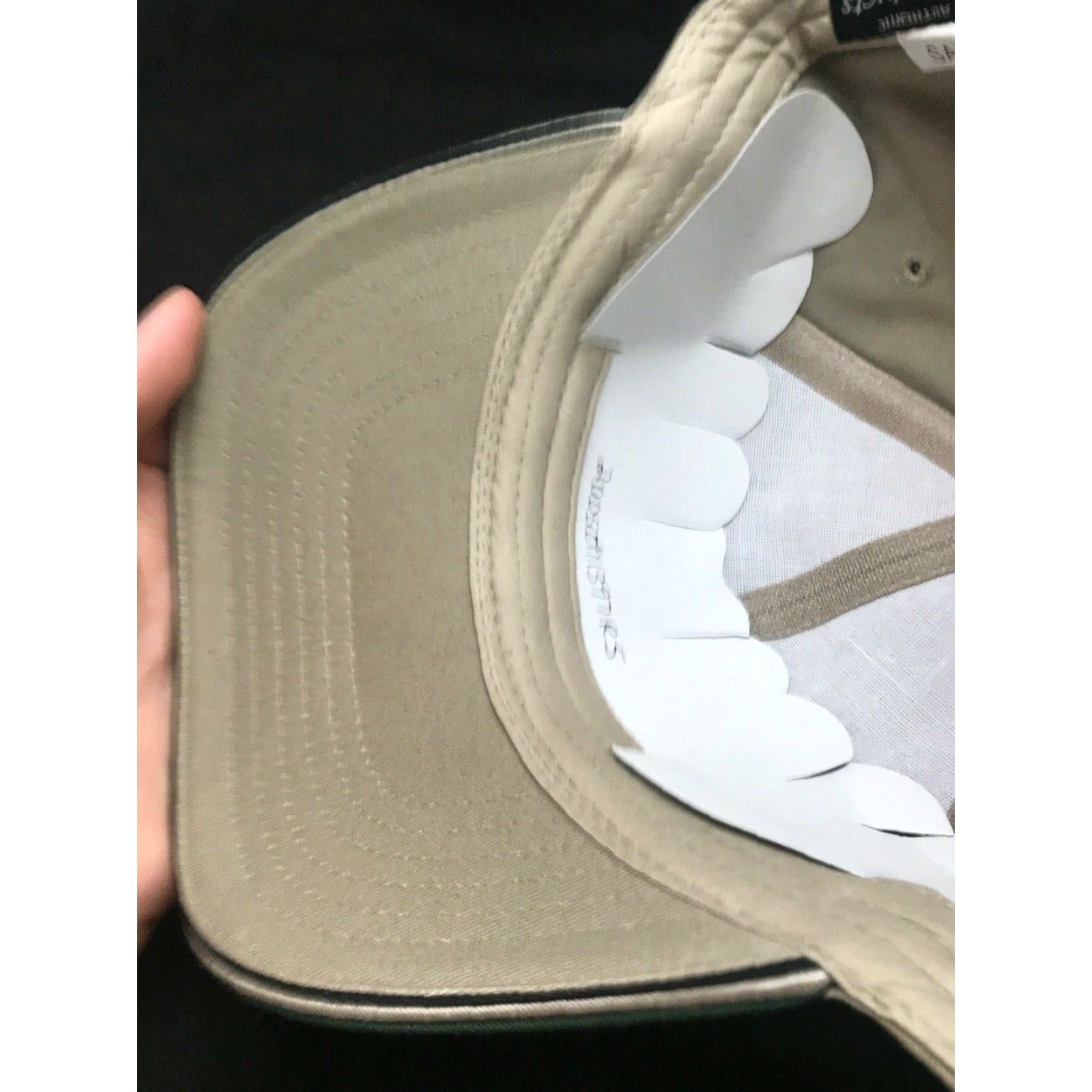 Logo 7 VINTAGE The Almond Co. Logo Trucker Hat Adjustable Khaki Farming Agriculture Mens Size ONE SIZE - 7 Thumbnail