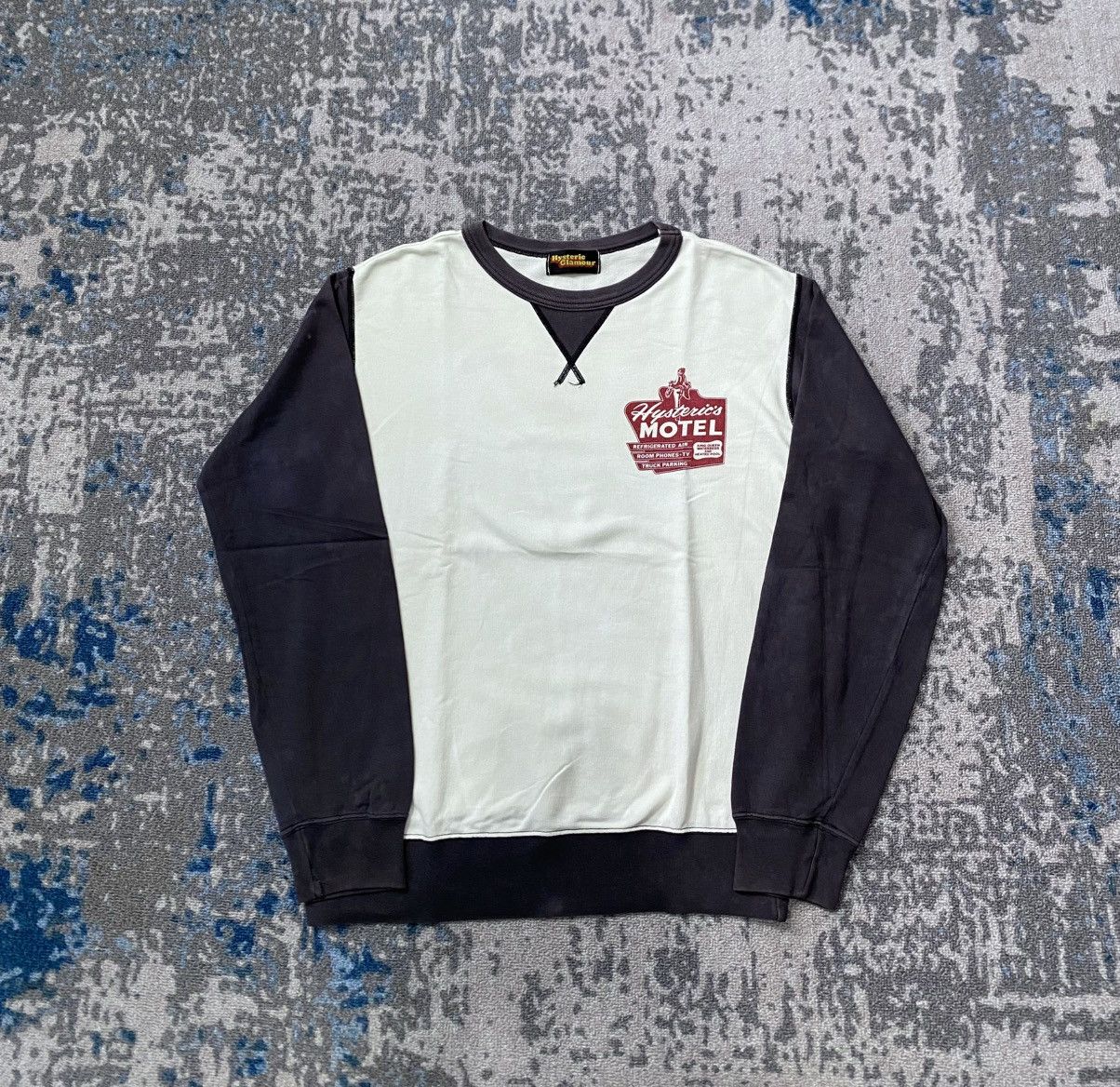 Hysteric Glamour Vintage Hysteric glamour fadded Hysteric motel sweatshirt Size US L / EU 52-54 / 3 - 1 Thumbnail