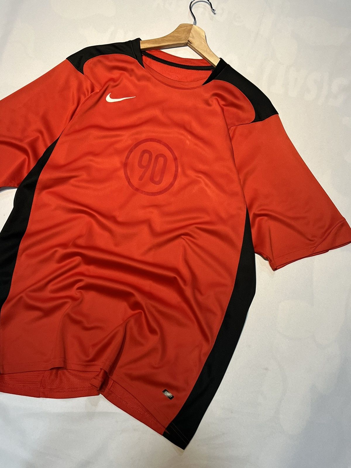 Nike × Vintage NIKE 90 VINTAGE Y2K DRI FIT JERSEY Size US L / EU 52-54 / 3 - 3 Thumbnail