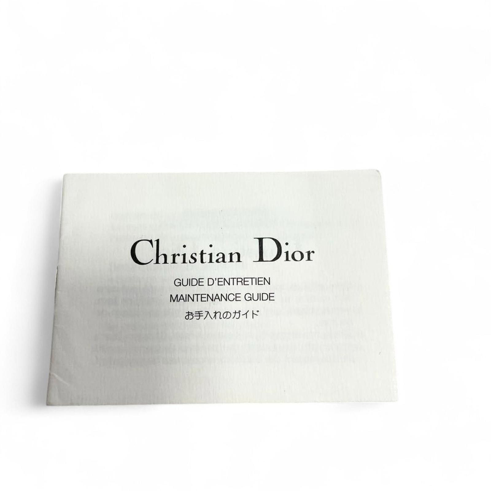 Dior Dior - Vintage Monogram Canvas and Leather Crossbody Bag Size ONE SIZE - 9 Thumbnail