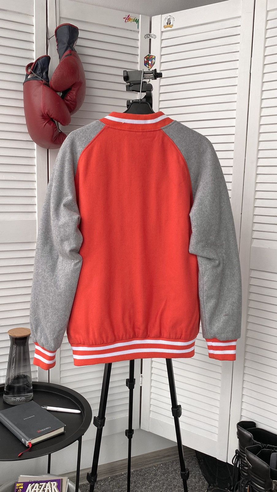 Vintage Vintage Varsity Wool Bomber Jacket Y2K Size US M / EU 48-50 / 2 - 9 Thumbnail