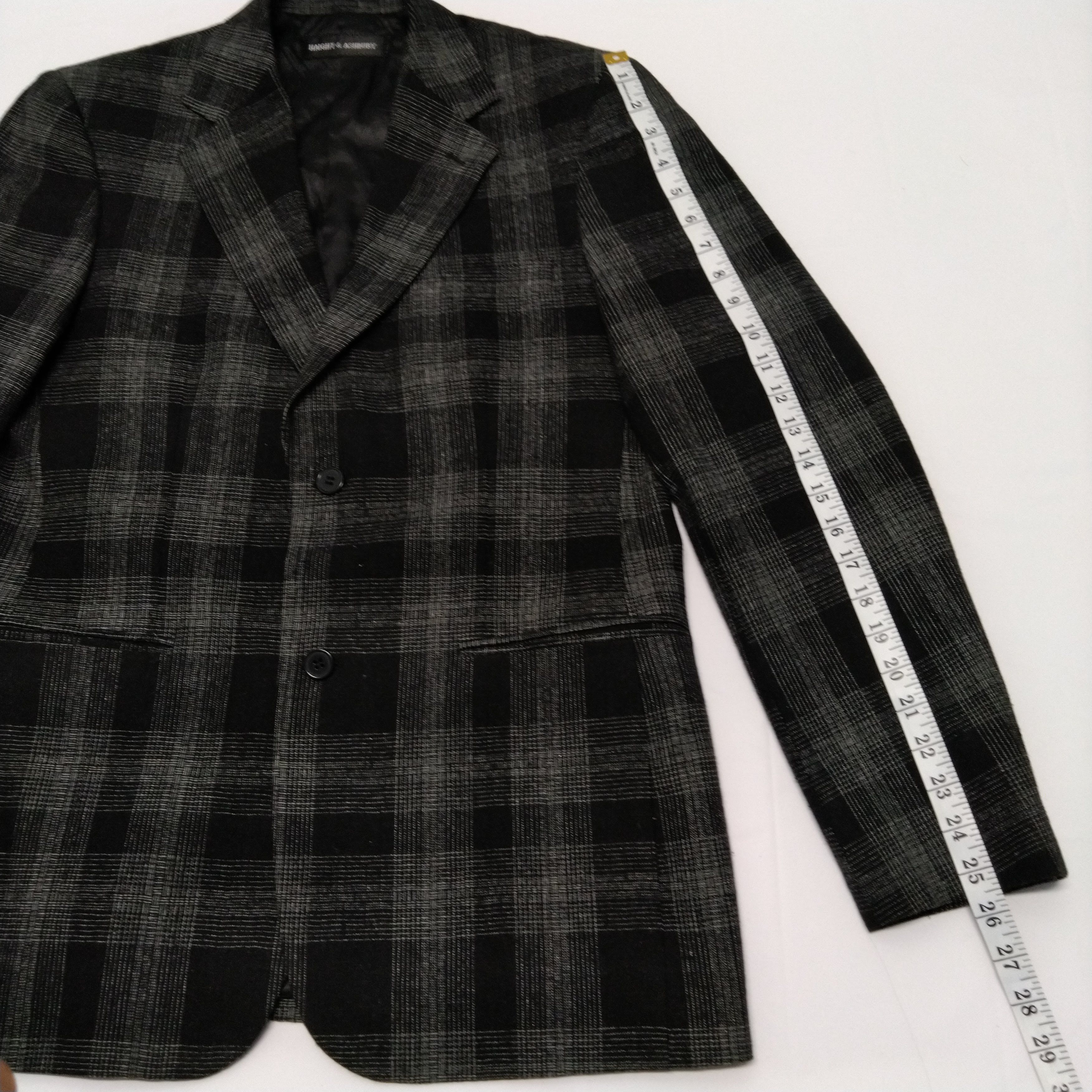 Vintage Vintage 90s Checkered Jacket Lined NO Size Label Chest 42 in Size XXL / US 16-18 / IT 52-54 - 4 Thumbnail