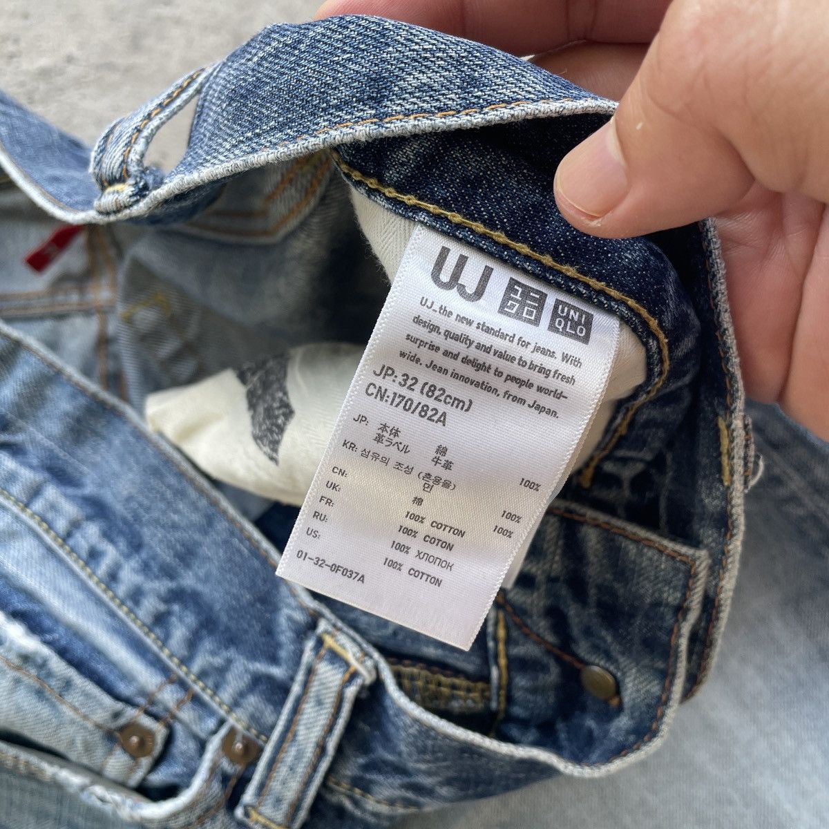Japanese Brand W32💥 Vintage Distressed Japanese Jeans Faded Denim Pants Size US 32 / EU 48 - 7 Thumbnail