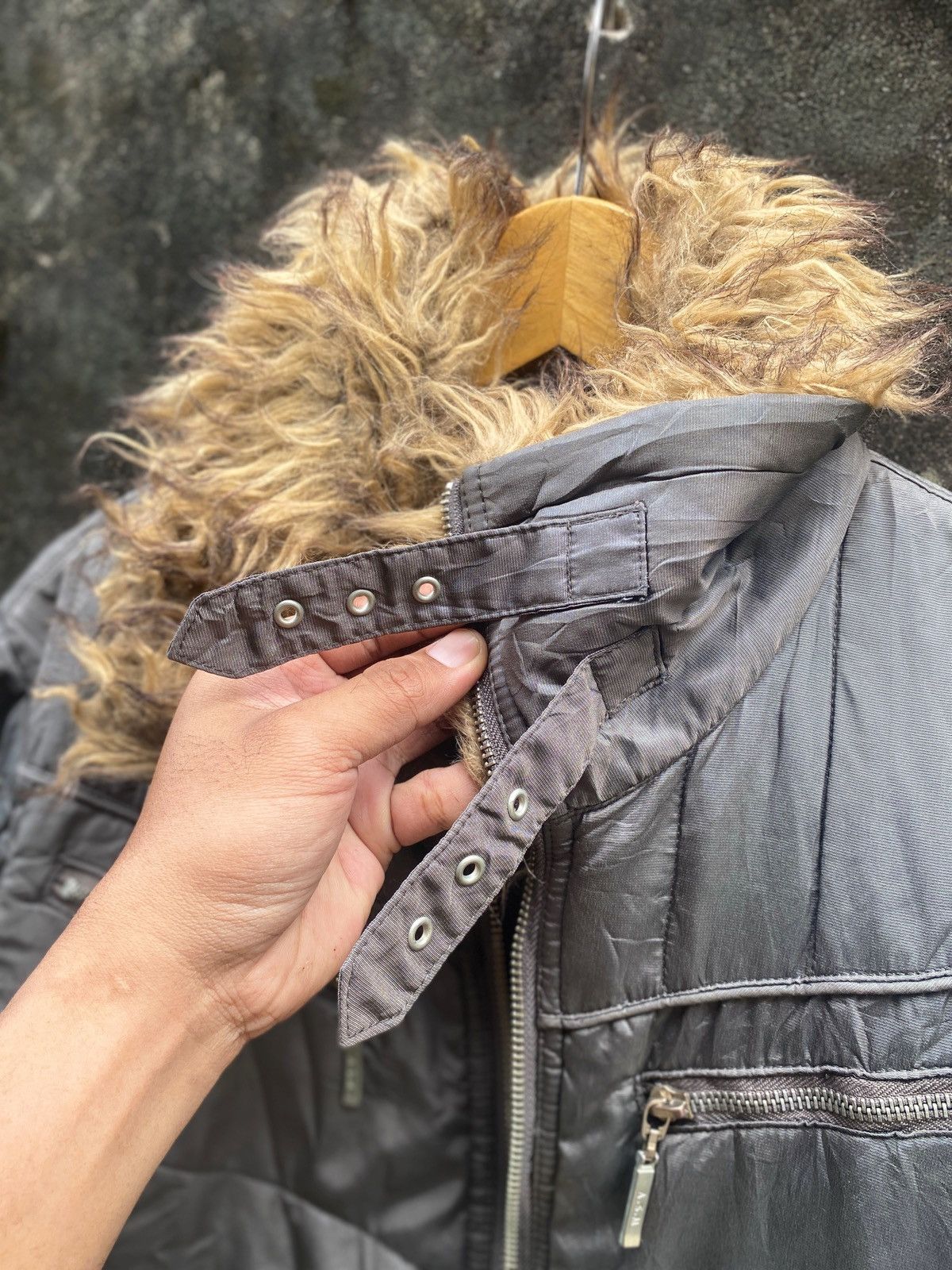 14th Addiction Japanese ASM Fur Collar Rider Vkei style kmrii lgb Size US M / EU 48-50 / 2 - 4 Thumbnail