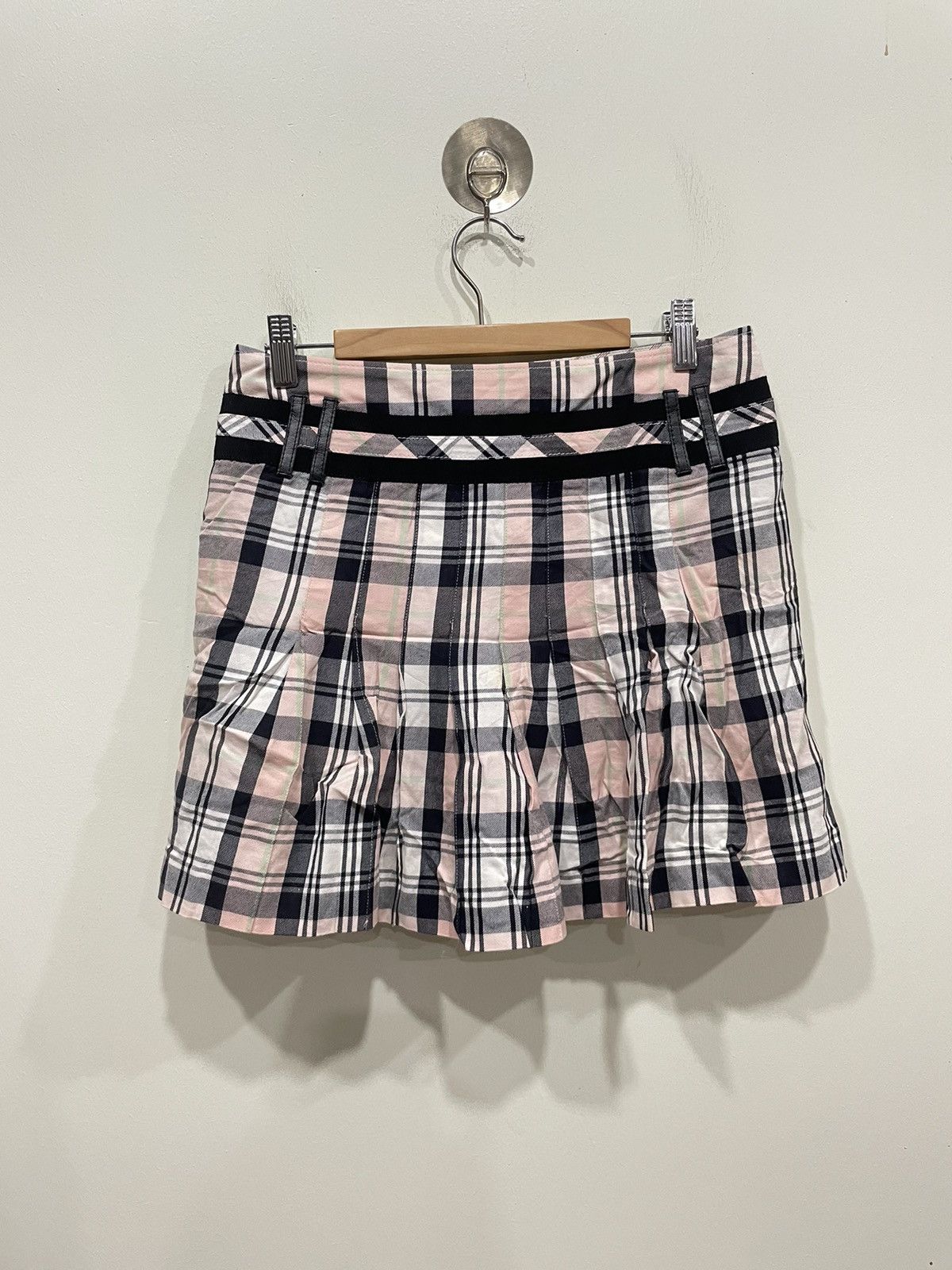 Burberry Burberry Novacheck Wrap mini skirt Size 26" / US 2 / IT 38 - 2 Thumbnail