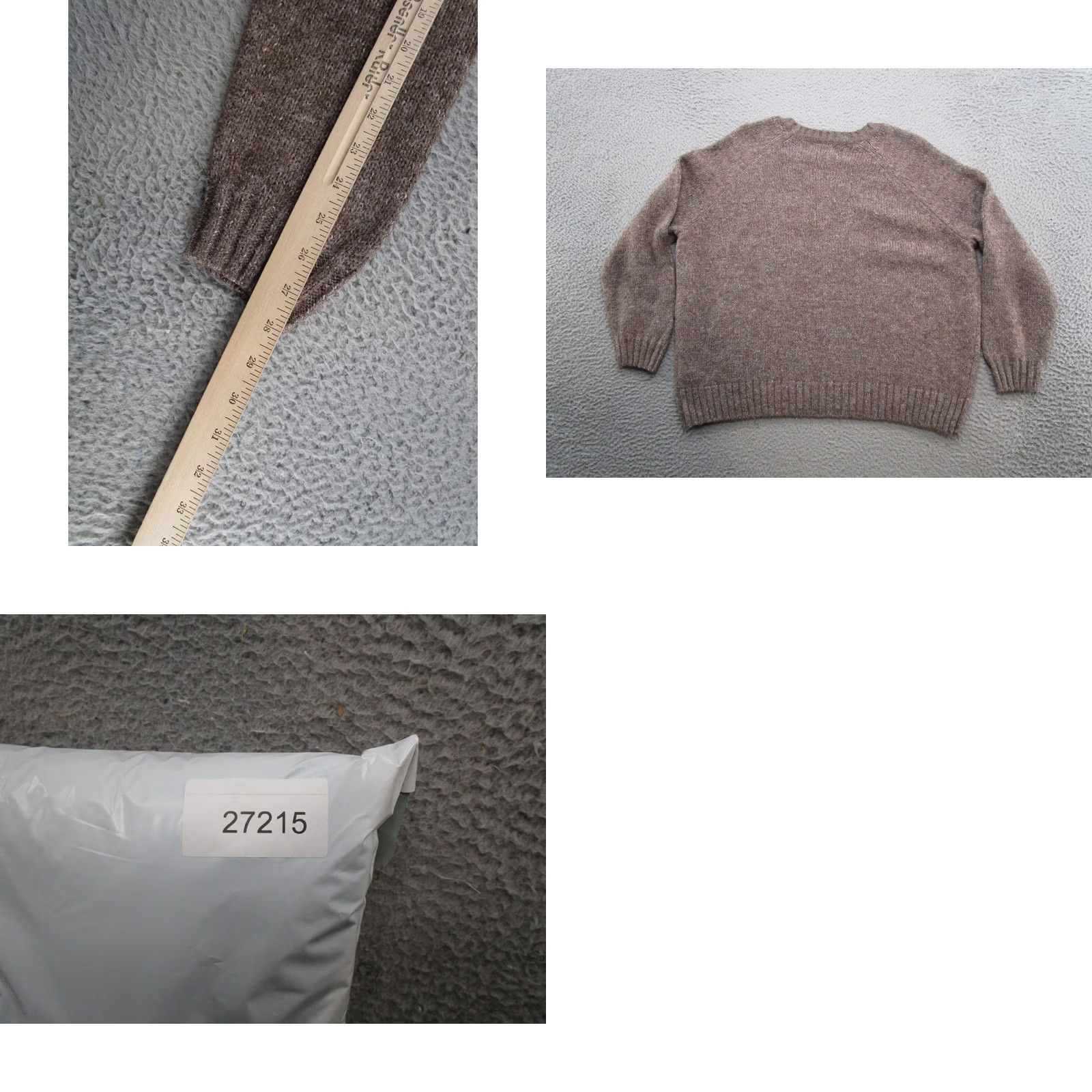 Old Navy Old Navy Wool Blend Knit Pullover Sweater Womens Size L Brown Knit Pullover Wool Blend Women L Brown Wool Blend Pullover Sweater Size L / US 10 / IT 46 - 8 Thumbnail