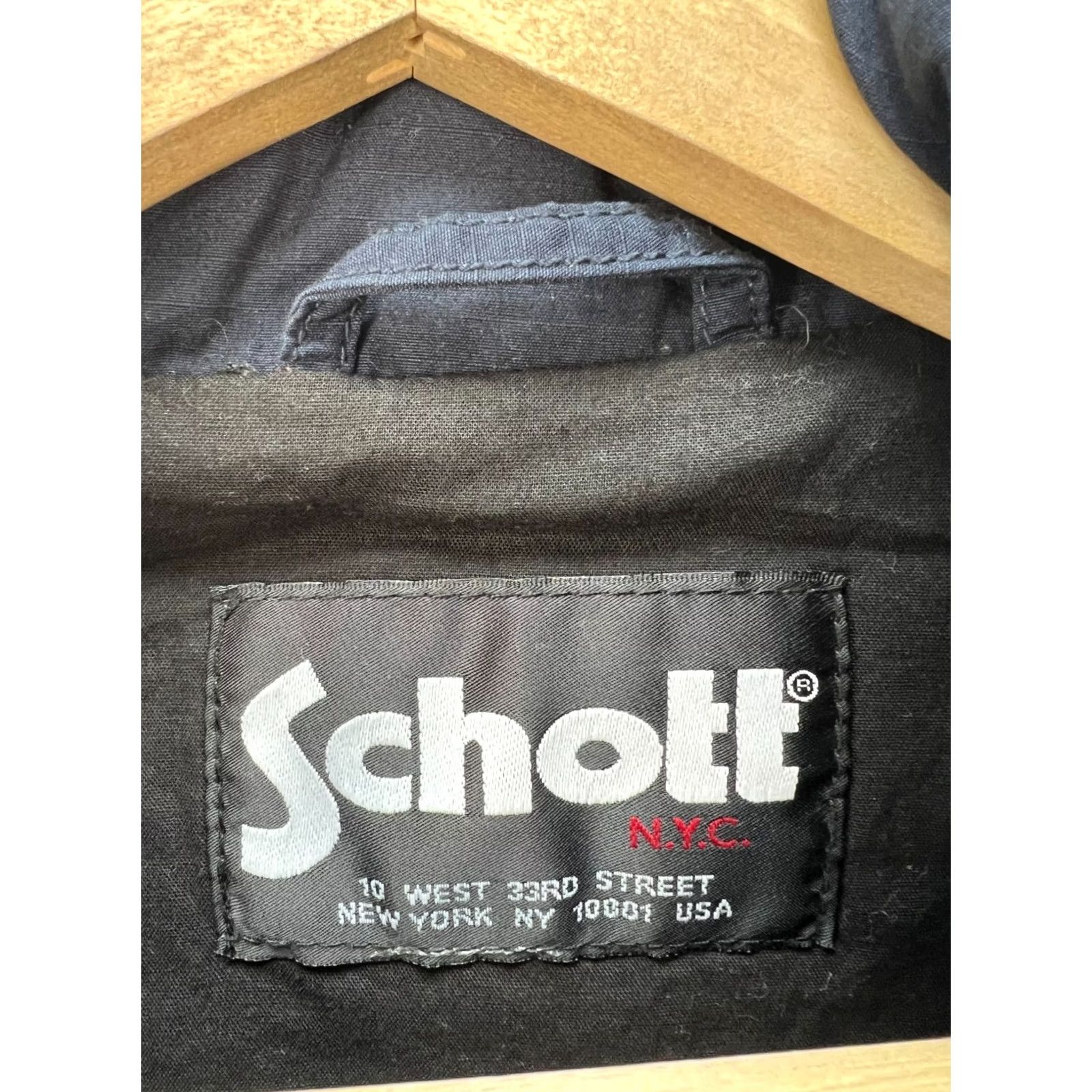 Schott SCHOTT M65 USA Japan Field Jacket Combat Military Size M Navy Jacket Mens Regular Size US M / EU 48-50 / 2 - 6 Thumbnail
