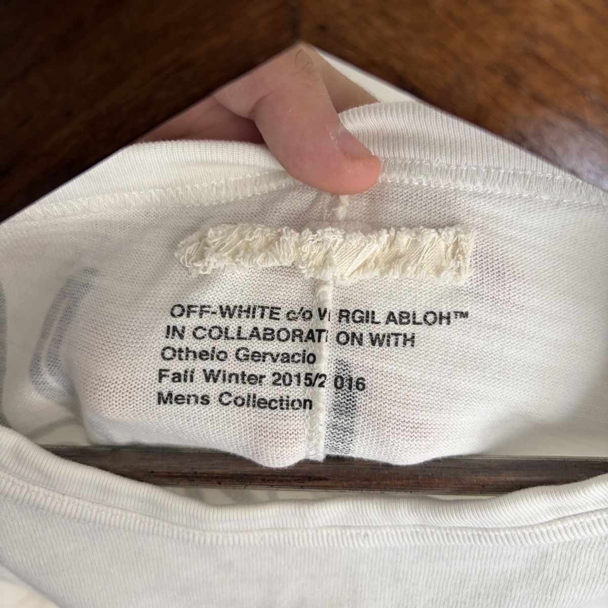 Off-White Off White FW15 Hail Mary Abloh Football Mens M Oversized Tee Size US M / EU 48-50 / 2 - 5 Thumbnail