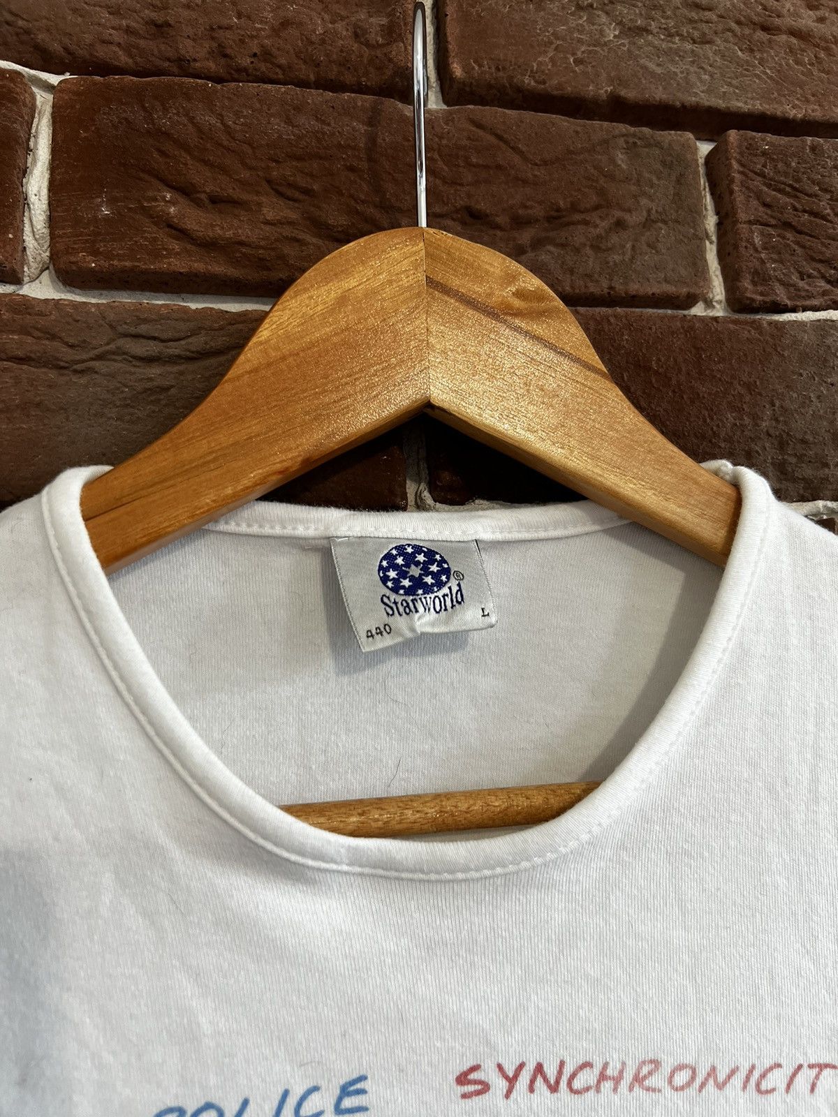 Band Tees × Vintage Vintage 80s The Police Synchronicity Girly Band L T shirt Size L / US 10 / IT 46 - 4 Thumbnail