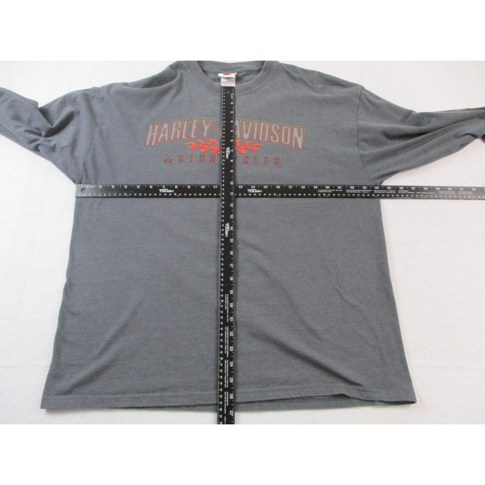 Harley Davidson Harley Davidson Beijing China Flame Sleeve Long Sleeve XL Size US XL / EU 56 / 4 - 8 Thumbnail