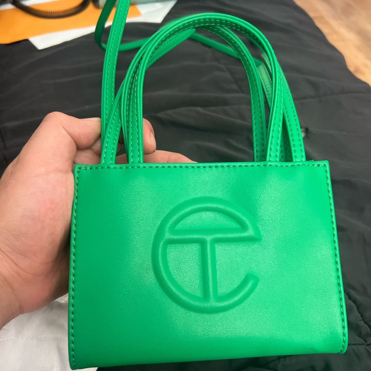 Telfar Telfar Green Screen Small shopper Size ONE SIZE - 1 Preview