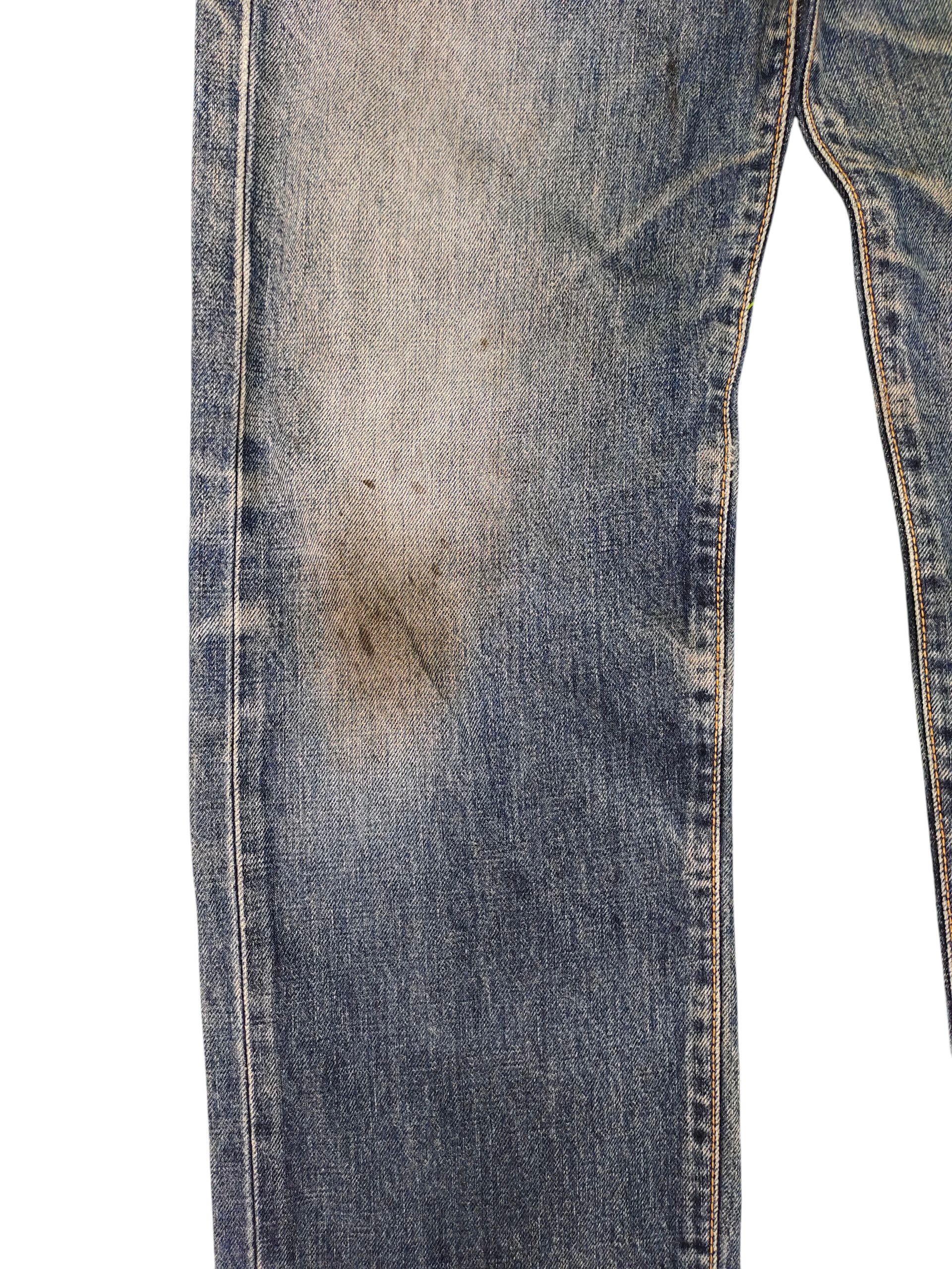 Kapital Vintage 90s Edwin 505xx Selvedge Dirty Distress Denim Jeans Size US 29 - 4 Thumbnail