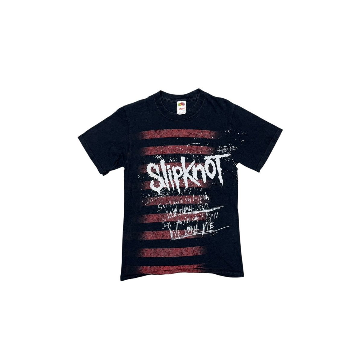 Band Tees × Slipknot × Vintage Vintage Slipknot Say it Again T-Shirt Size S Size US S / EU 44-46 / 1 - 1 Thumbnail