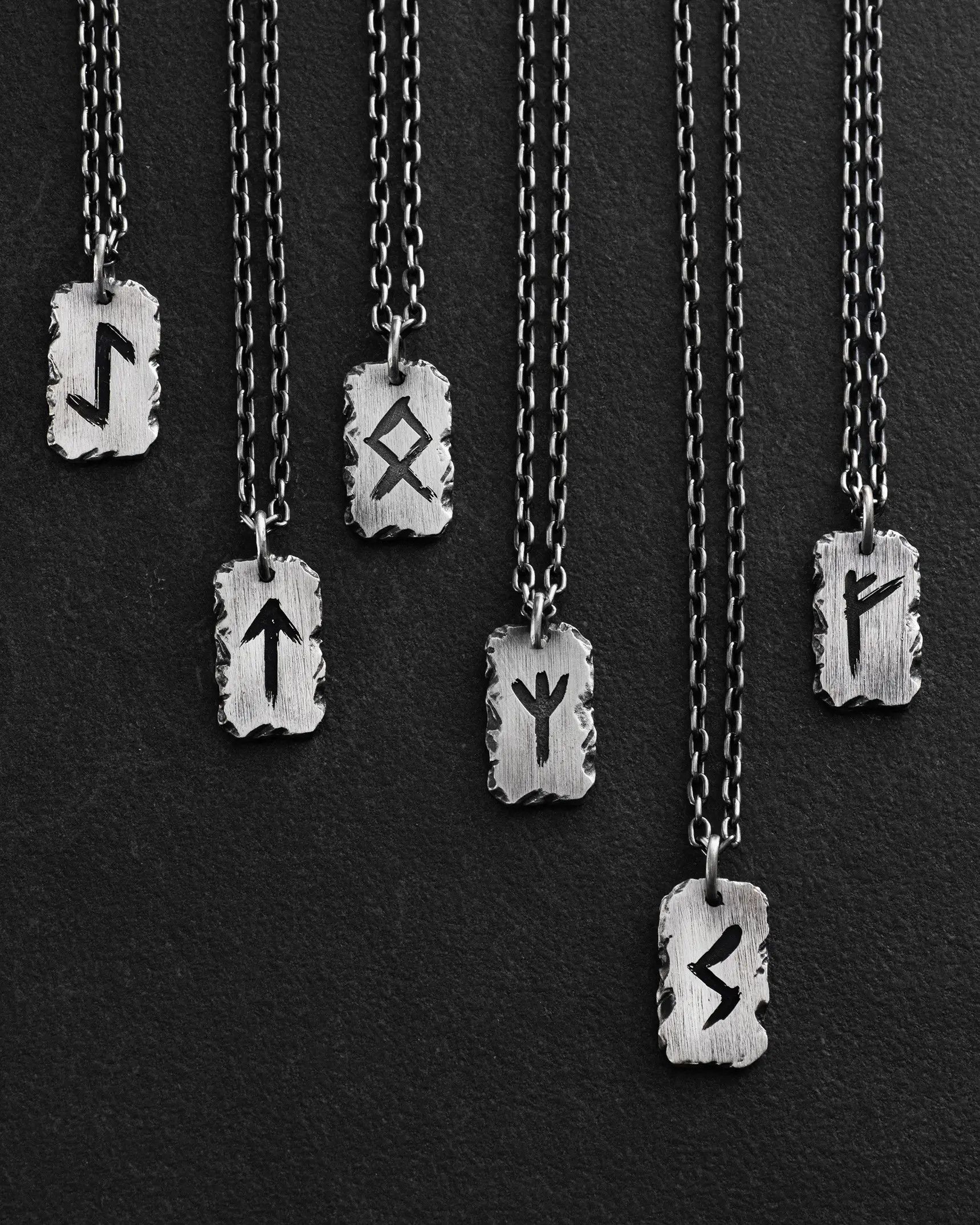 Jewelry × Other Silver pendant RUNE AMULET Size ONE SIZE - 4 Thumbnail