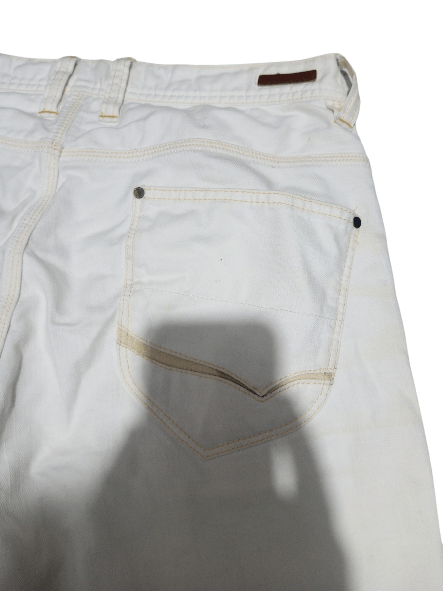 Japanese Brand Nicole club for men NCFM white flare denim Size US 32 / EU 48 - 7 Thumbnail