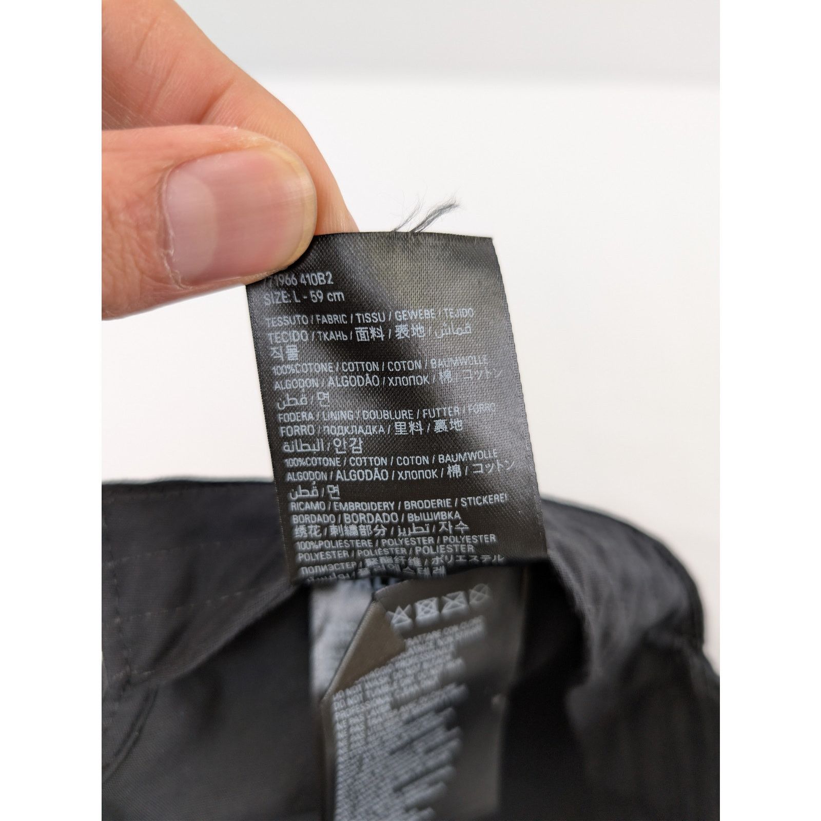 Balenciaga o1rshd1 Q:2 / Size: L / Cotton Drill Hat Burfer Cap / Hat Size ONE SIZE - 10 Thumbnail