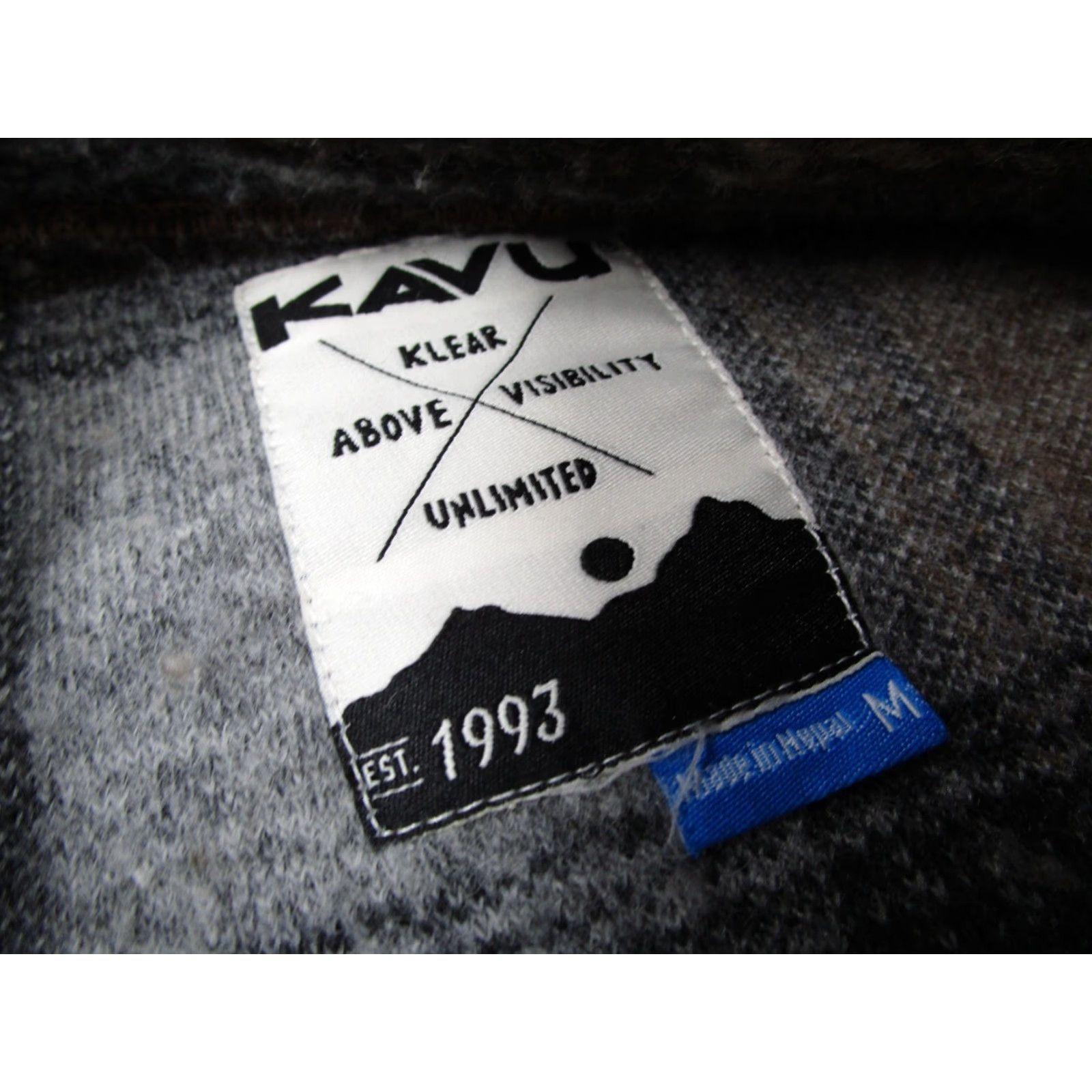 KAVU Kavu Jacket Mens Medium Brown Wool Blend Full Zip Hike Travel Camp Gorpcore Shirt Mens Brown Wool Blend Full Zip Jacket Size US M / EU 48-50 / 2 - 2 Thumbnail