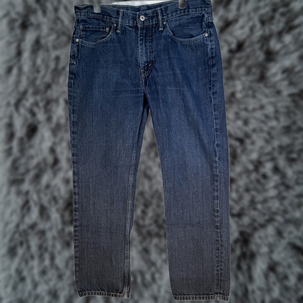 Levi's VINTAGE Levis 514 Jeans Mens 34x30 Blue Straight Fit Denim Mid Rise 5 Pocket Zip Fly Size US 34 / EU 50 - 1 Thumbnail