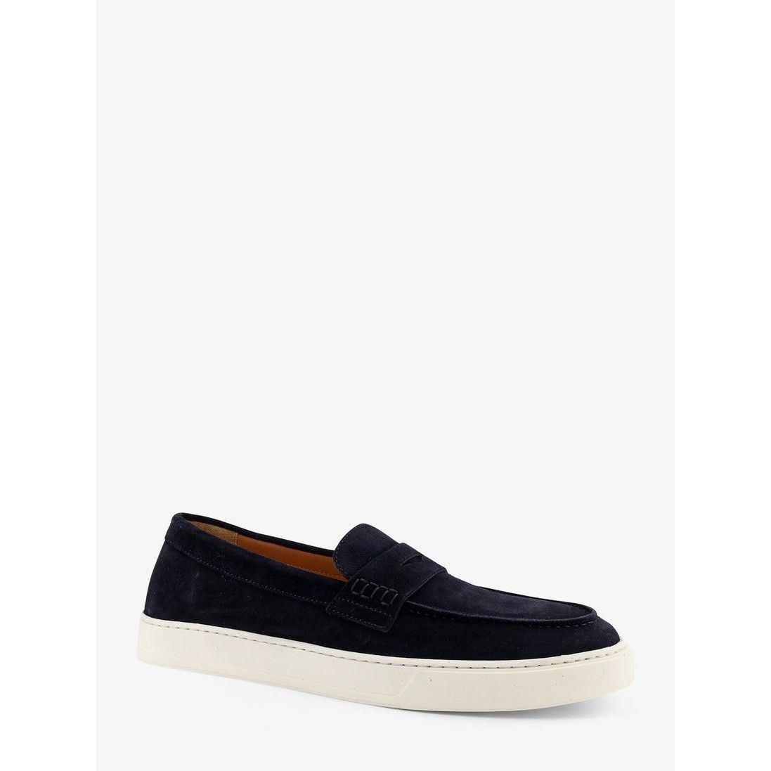 Other DOUCALS Visone Black Suede Loafers New & Authentic (Men's si Size US 9 / EU 42 - 2 Thumbnail