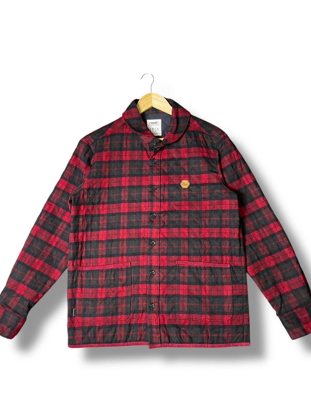 Japanese Brand × Vintage ROIAL X Japanese Brand Quilted Jacket (32) Size US L / EU 52-54 / 3 - 2 Thumbnail