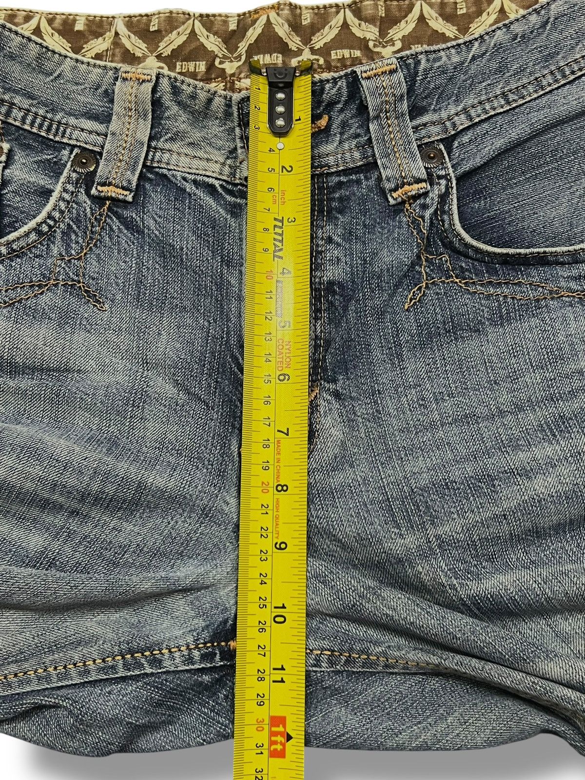 Edwin Bootcut Vintage Edwin 431 Japan - Faded, Distressed Jeans Size US 34 / EU 50 - 17 Thumbnail