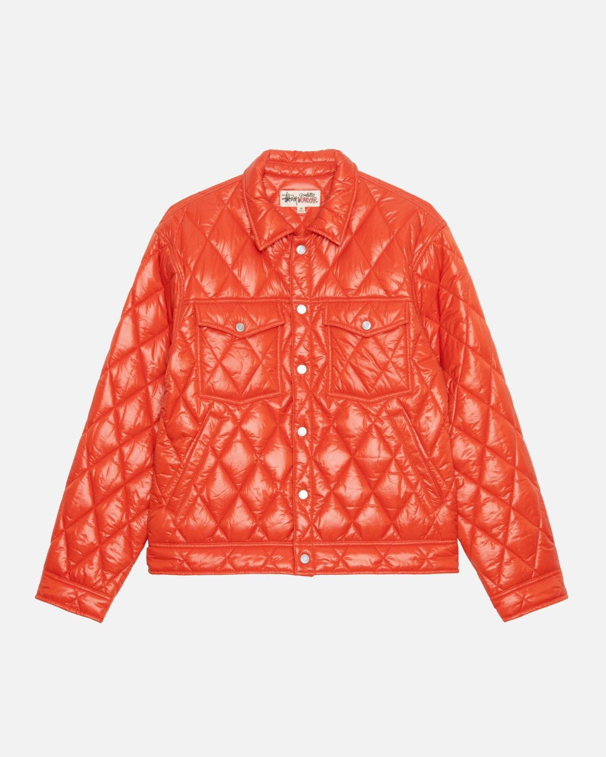 Stussy Stüssy RANCH JACKET QUILTED NYLON Persimmon | Grailed