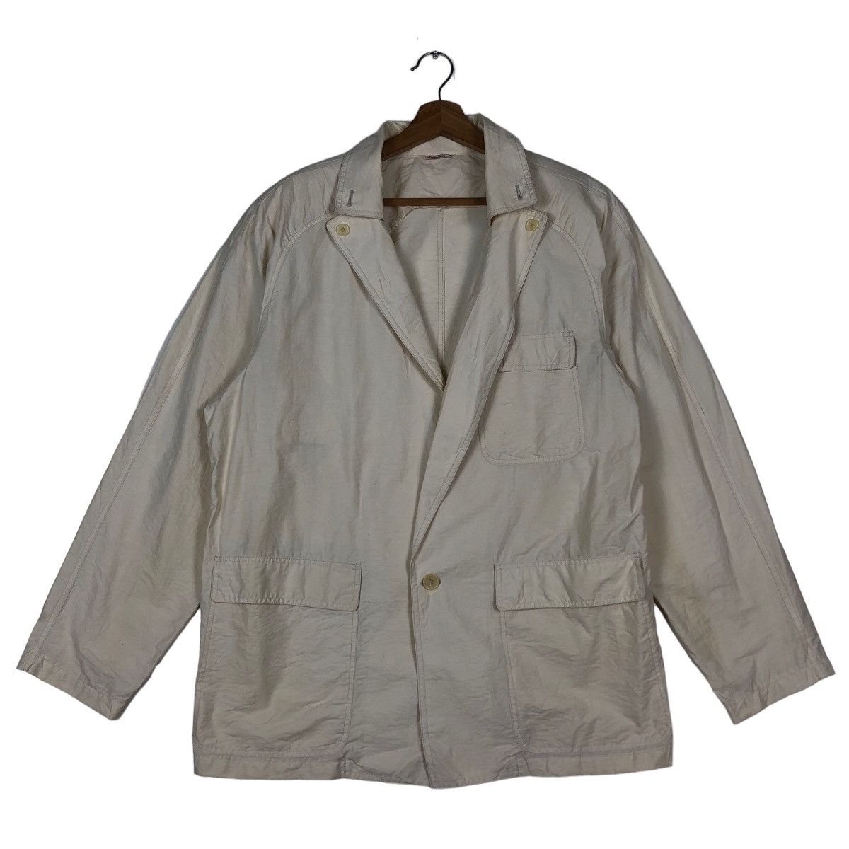Enrico Coveri 🔥90’s Double Breast Chore Jacket Enrico Coveri Size US M / EU 48-50 / 2 - 1 Thumbnail