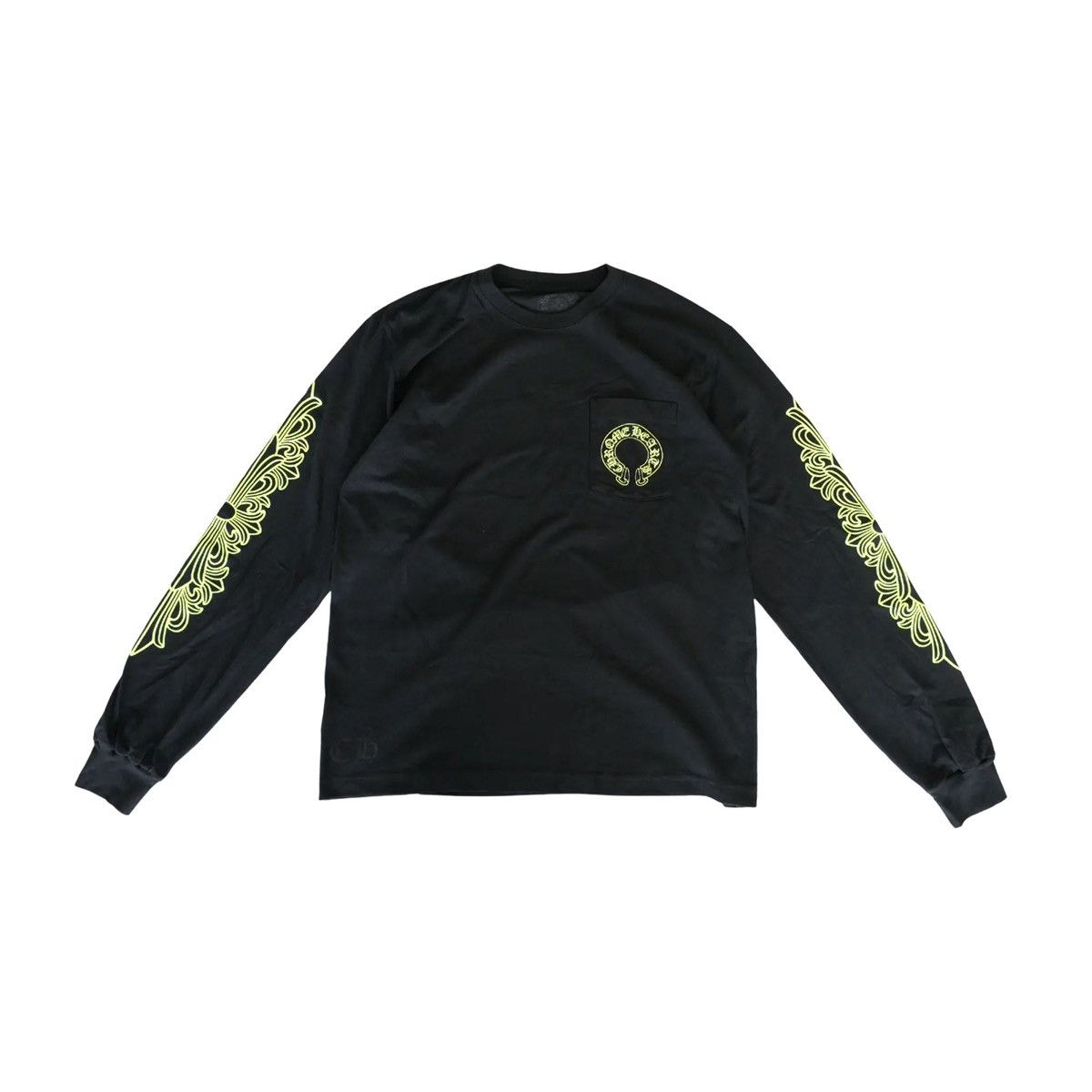 Chrome Hearts Lime Green Horseshoe L/S XL