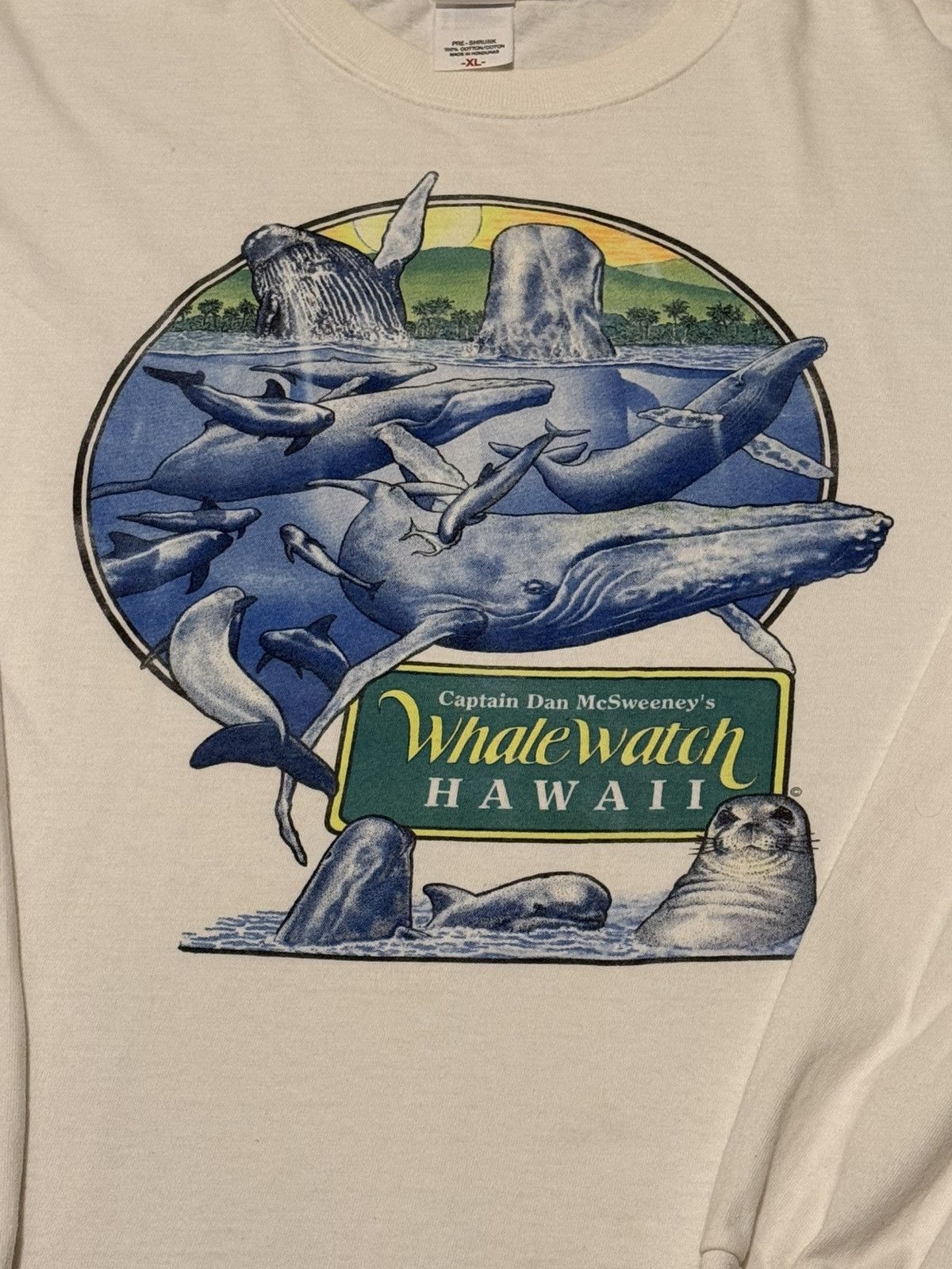 Vintage Vintage ‘Whale Watchers’ Long Sleeve Size US XL / EU 56 / 4 - 2 Thumbnail