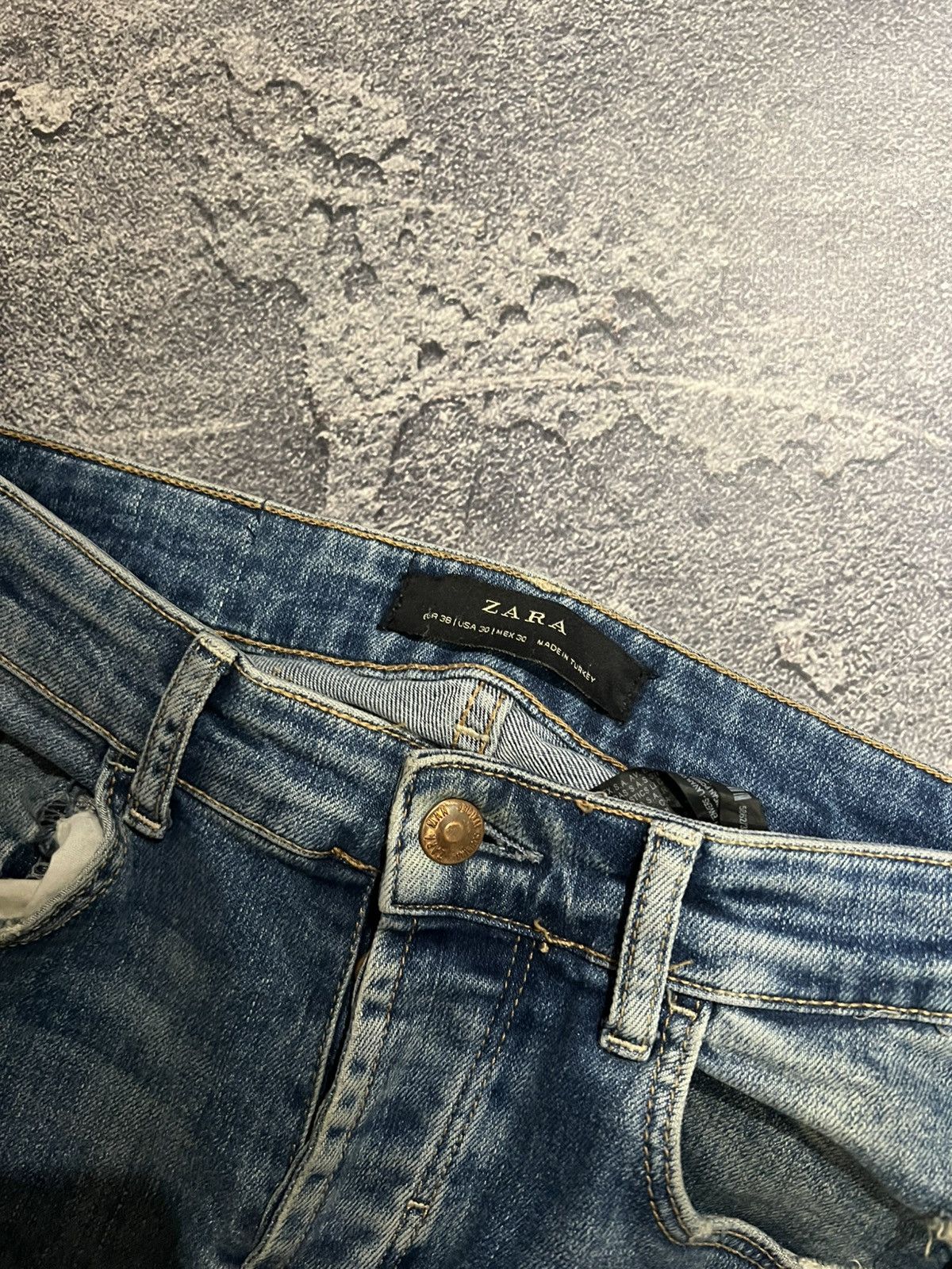 Vintage Vintage Minimal Relaxed Skinny Glamour Jeans Y2K Size US 38 / EU 54 - 5 Thumbnail