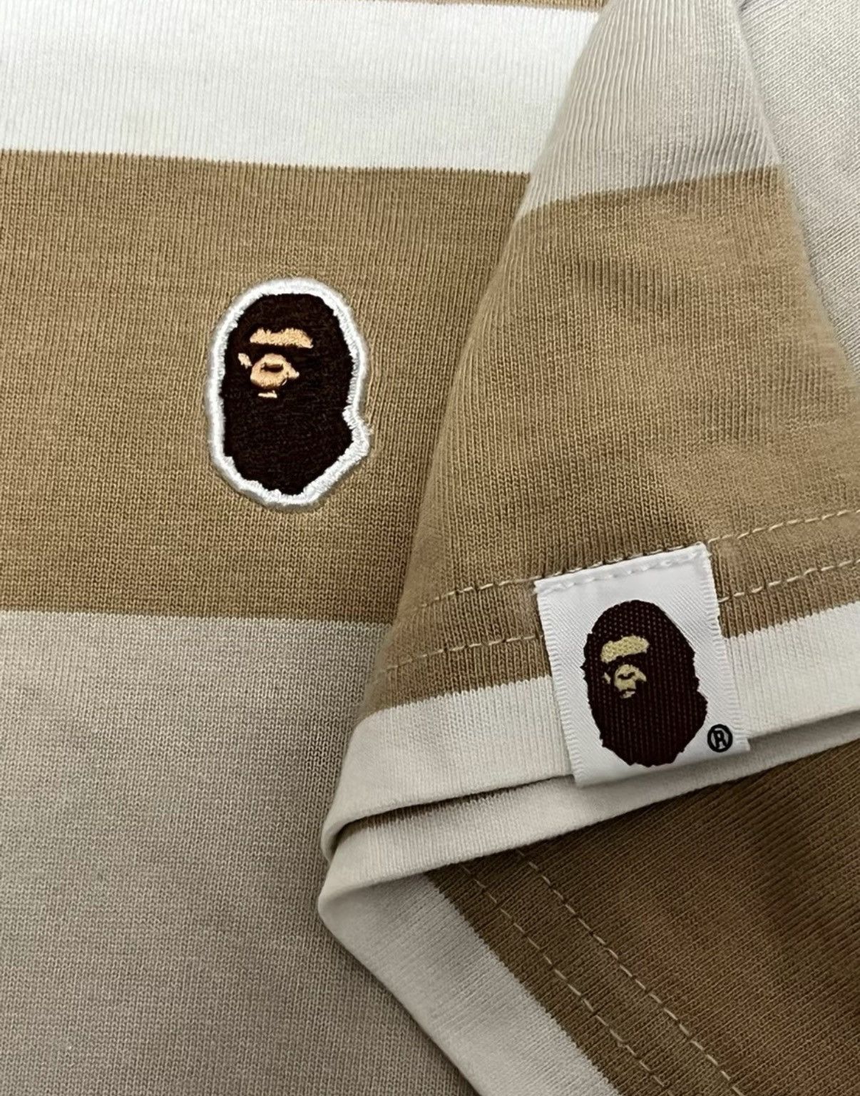 Bape BAPE OG Nigo era classic striped short-sleeve tee Size US XXL / EU 58 / 5 - 3 Thumbnail
