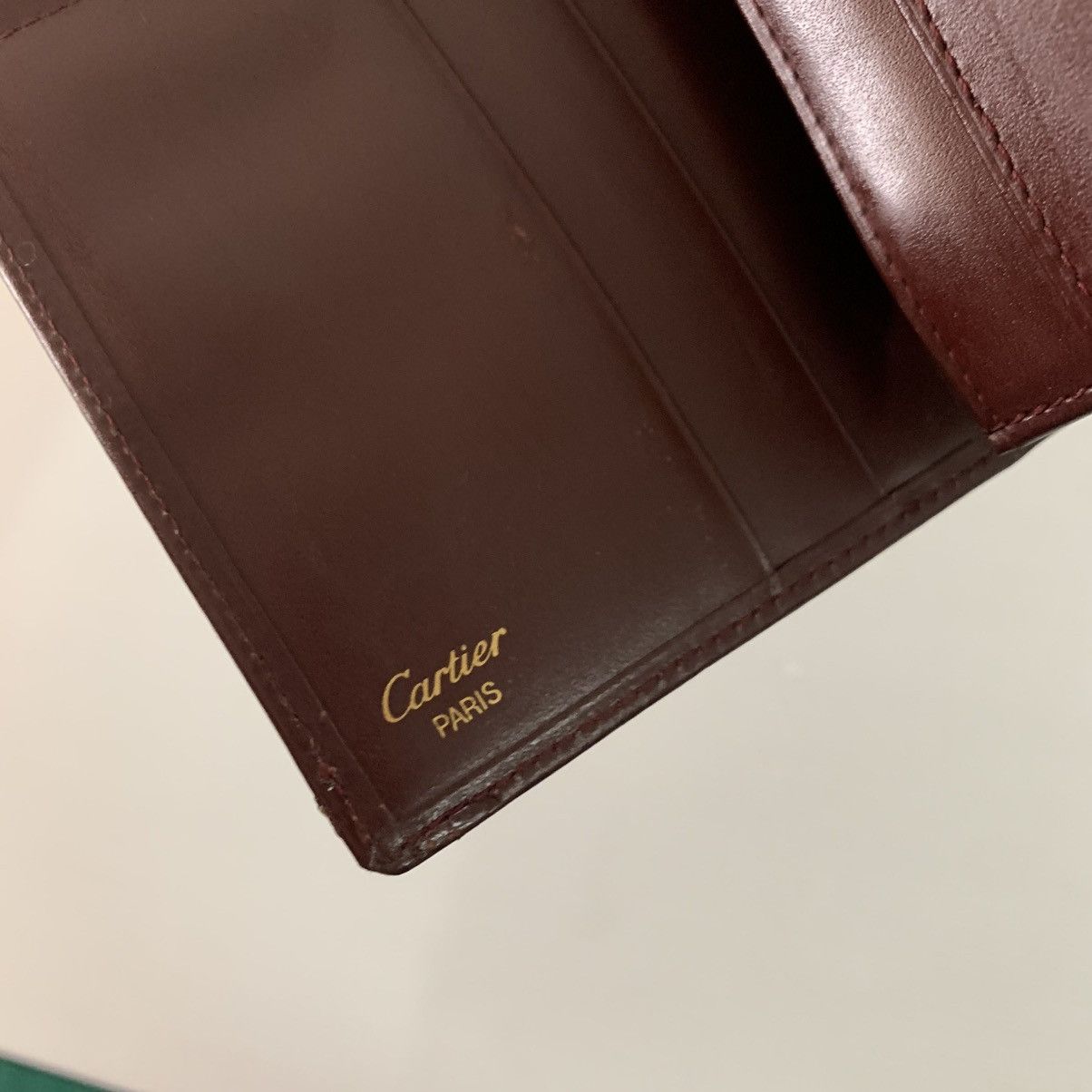 Cartier Cartier Vintage Leather Long Wallet Size ONE SIZE - 10 Thumbnail