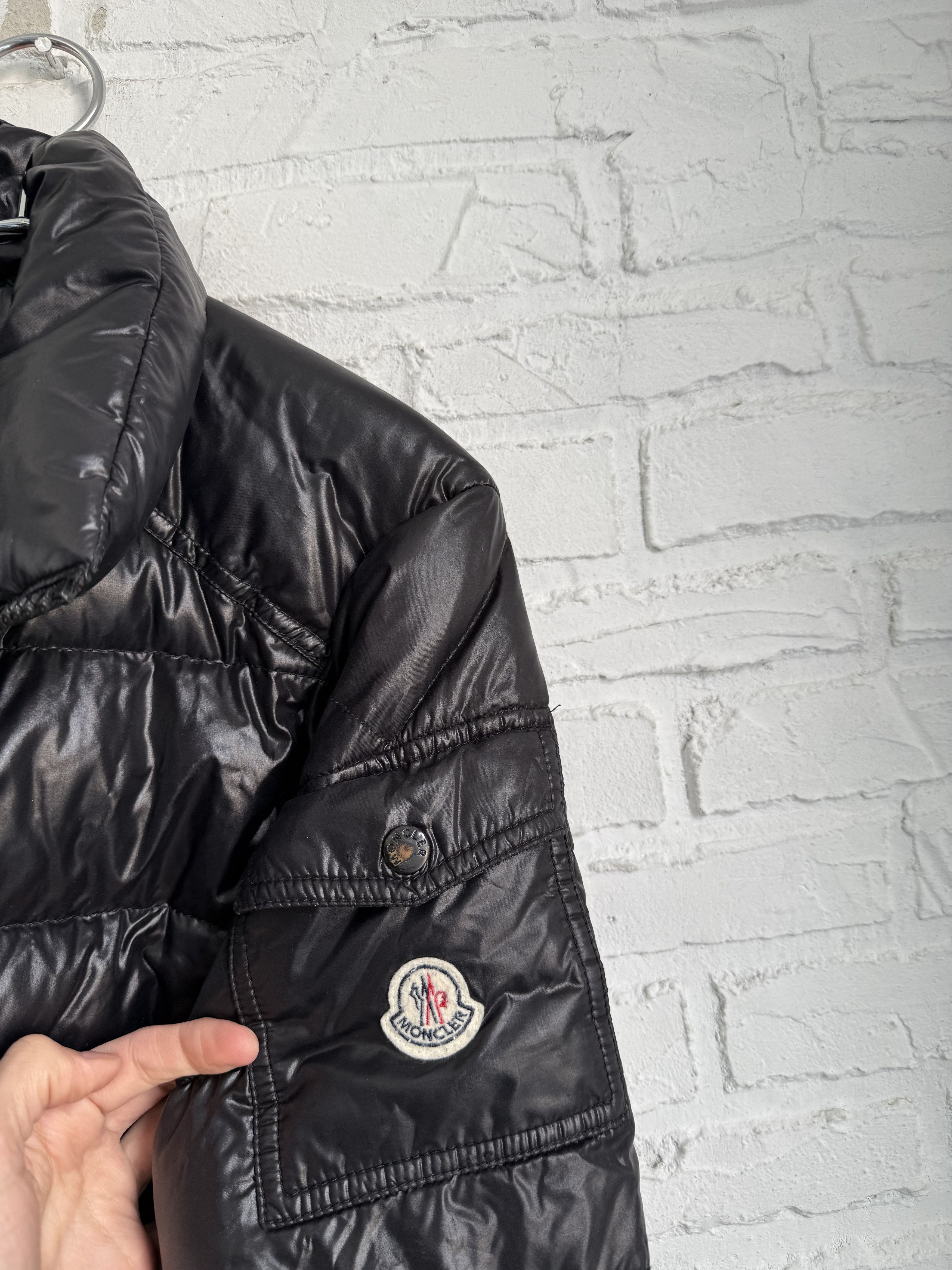 Moncler Moncler Maya Giubbotto Black Glossy Puffer jacket Size US S / EU 44-46 / 1 - 10 Thumbnail