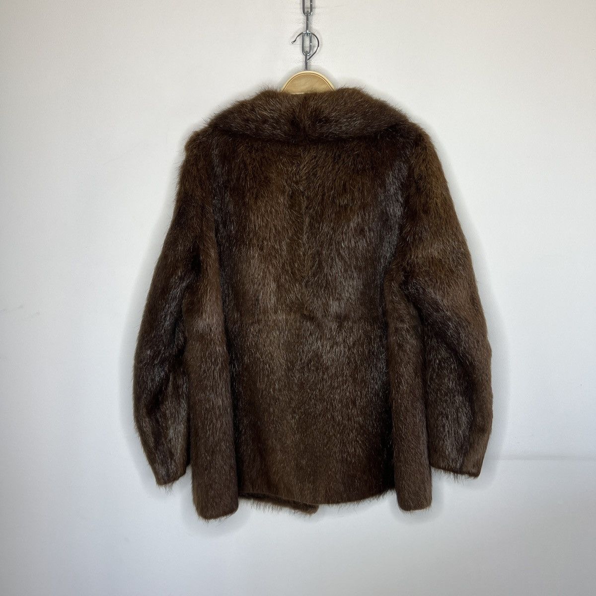 Vintage 90s Vintage Real Rabbit Fur Coat Jacket Heavy Opium Punk Y2K Size US M / EU 48-50 / 2 - 8 Thumbnail