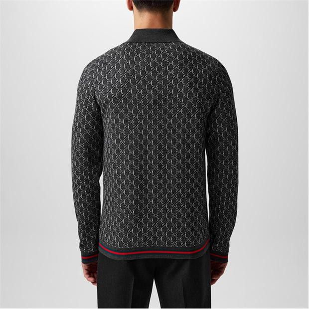 Gucci GUCCI Long Sleeve Knit Polo Shirt Size US XL / EU 56 / 4 - 4 Thumbnail
