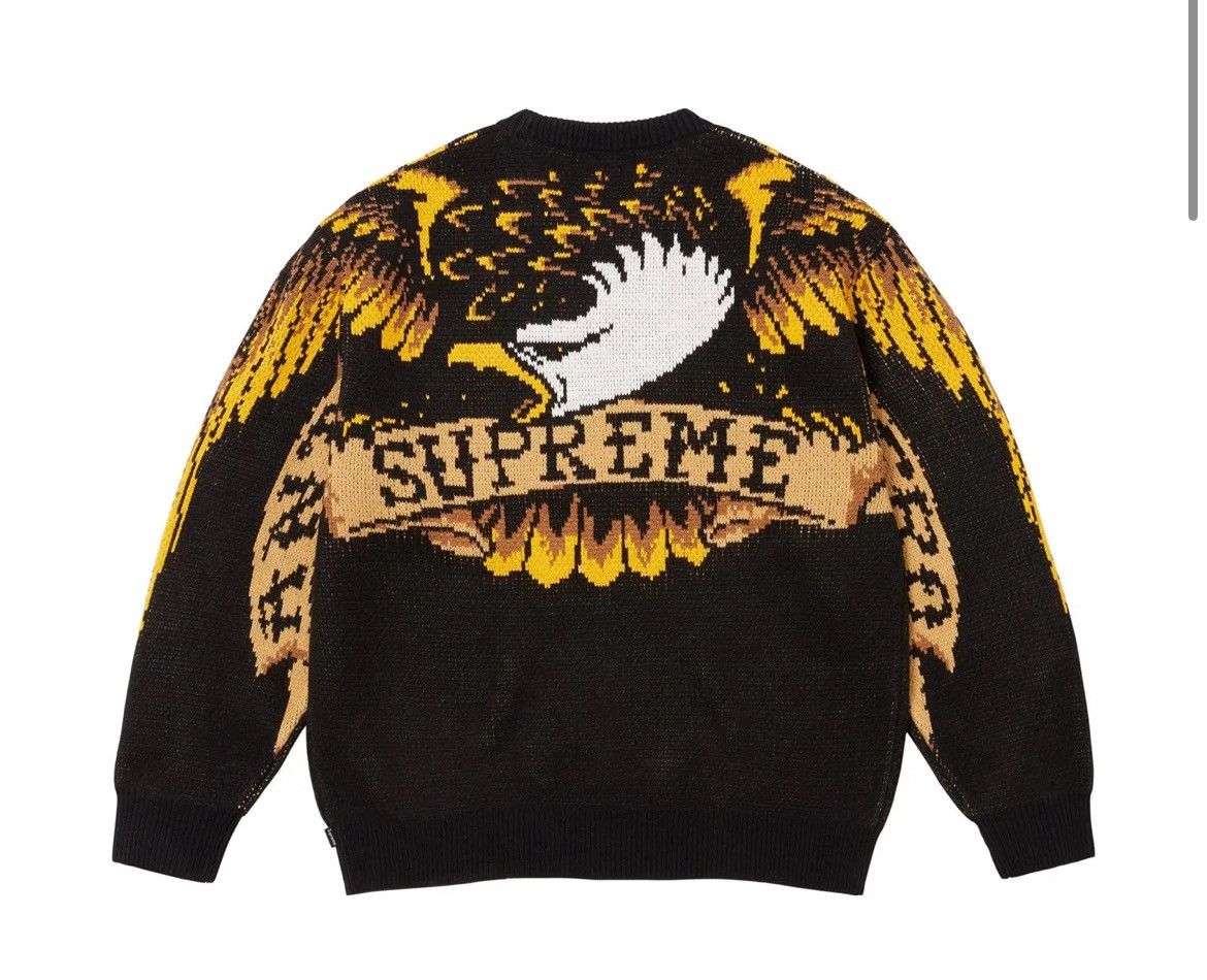 Antihero × Supreme Supreme x AntiHero Sweater Size US M / EU 48-50 / 2 - 1 Thumbnail