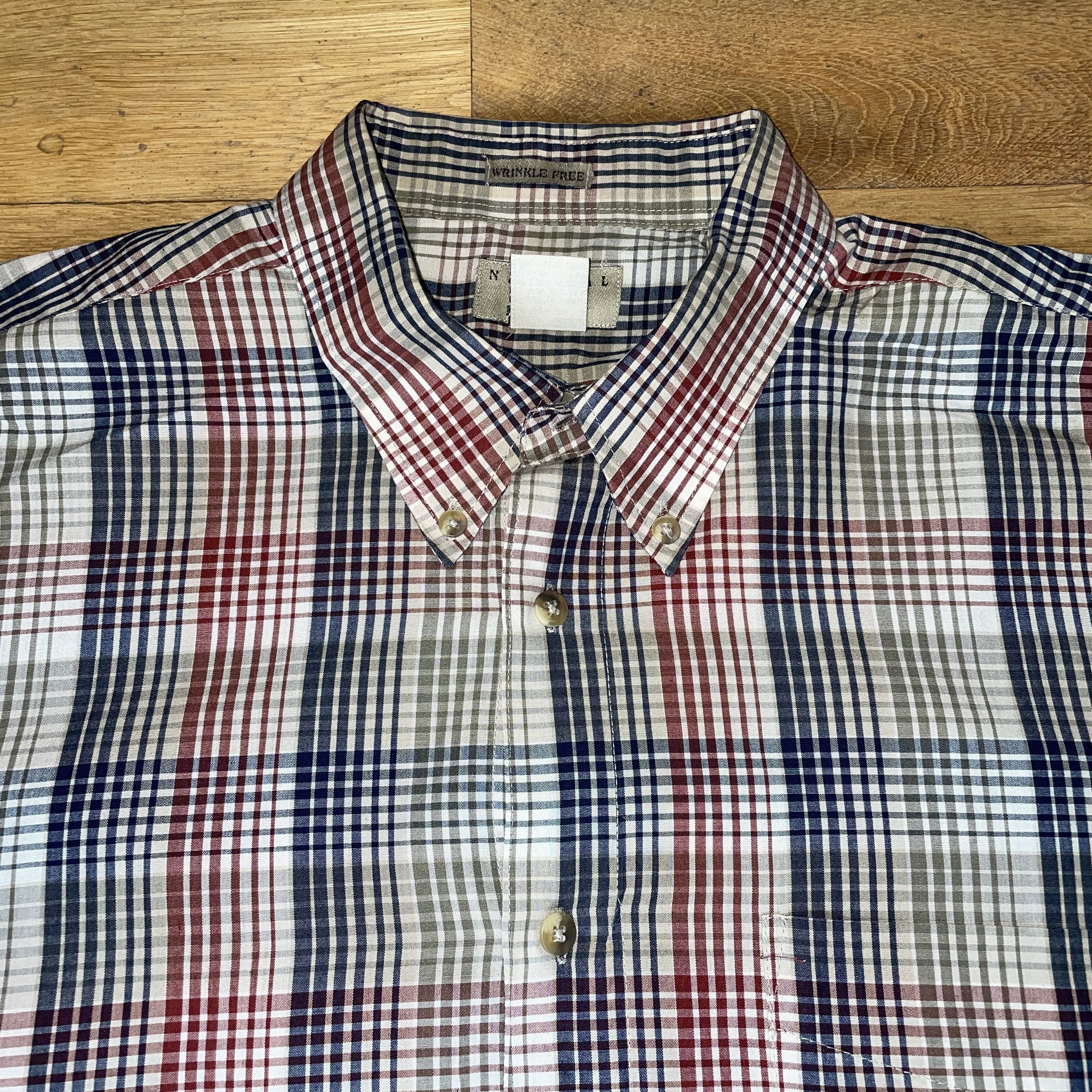 Natural Issue × Vintage Natural Issue Men's Shirt Elegant Wrinke Free Size XL Size US XL / EU 56 / 4 - 3 Thumbnail