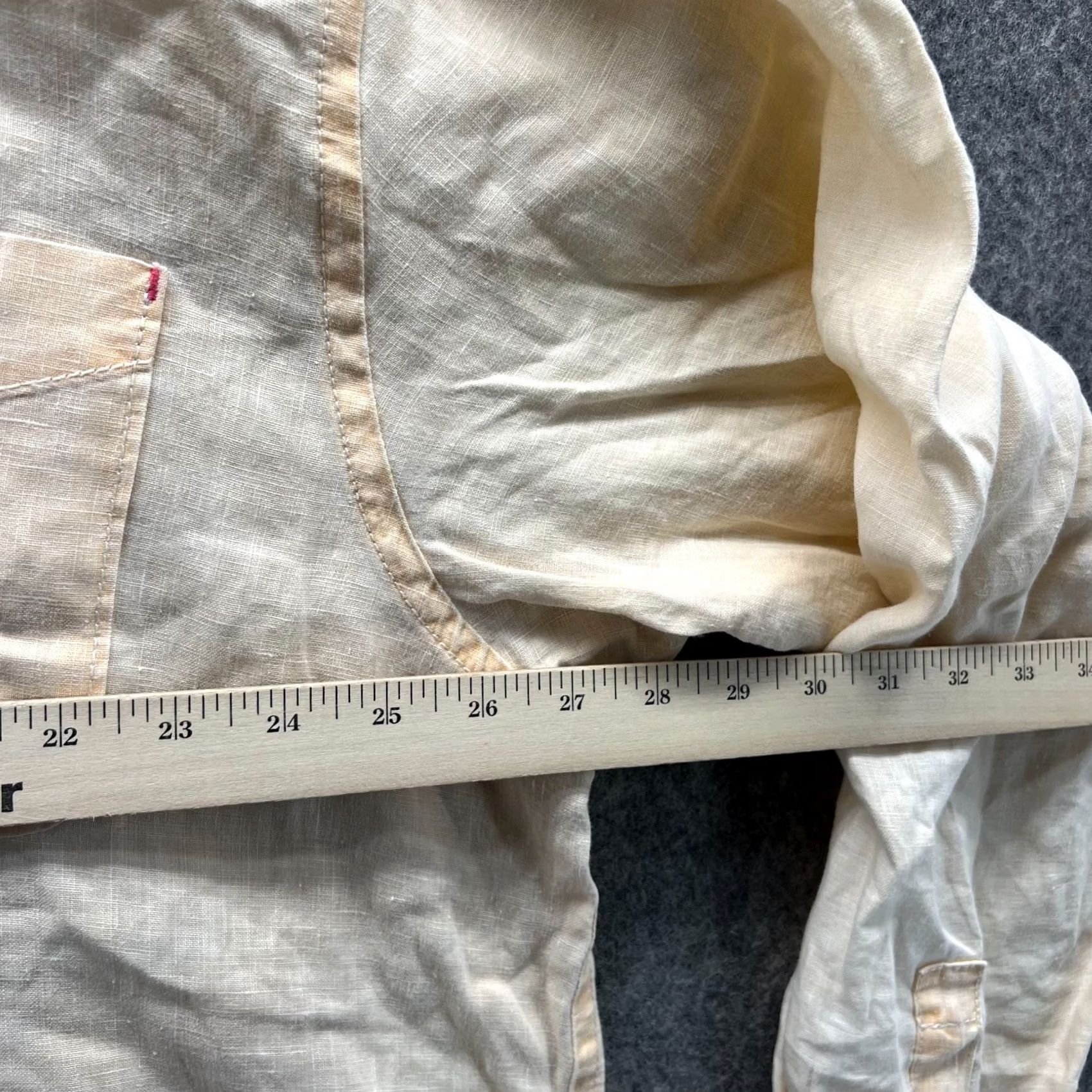 Tommy Bahama VINTAGE Tommy Bahama Shirt Men XL Orange Casual Button-Down Linen Solid Long Sleeve Size US XL / EU 56 / 4 - 7 Thumbnail
